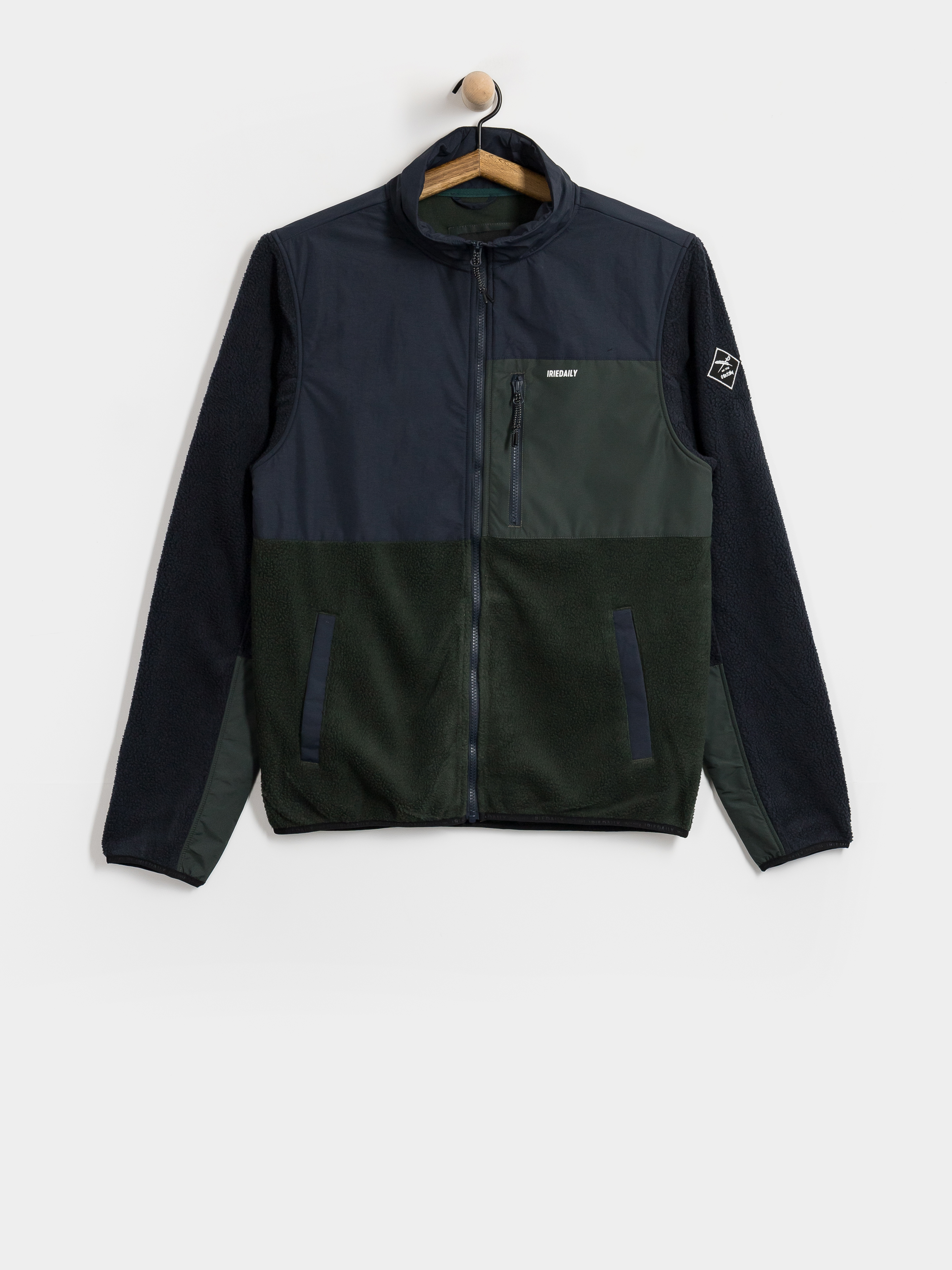 Чоловічий Флісовий светр Iriedaily Auf Deck Fleece (marine)
