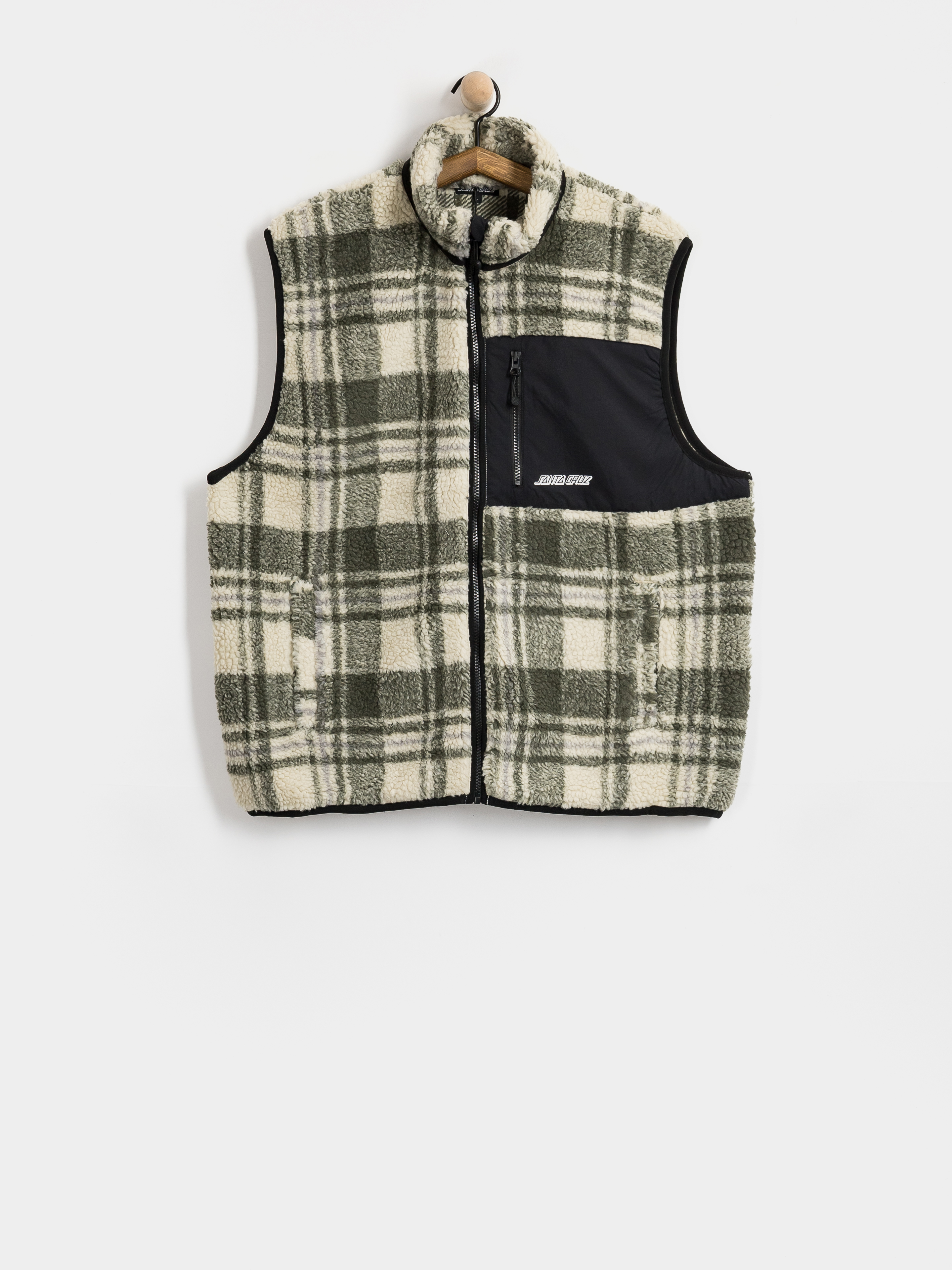 Безрукавка Santa Cruz Freestyle (olive check)