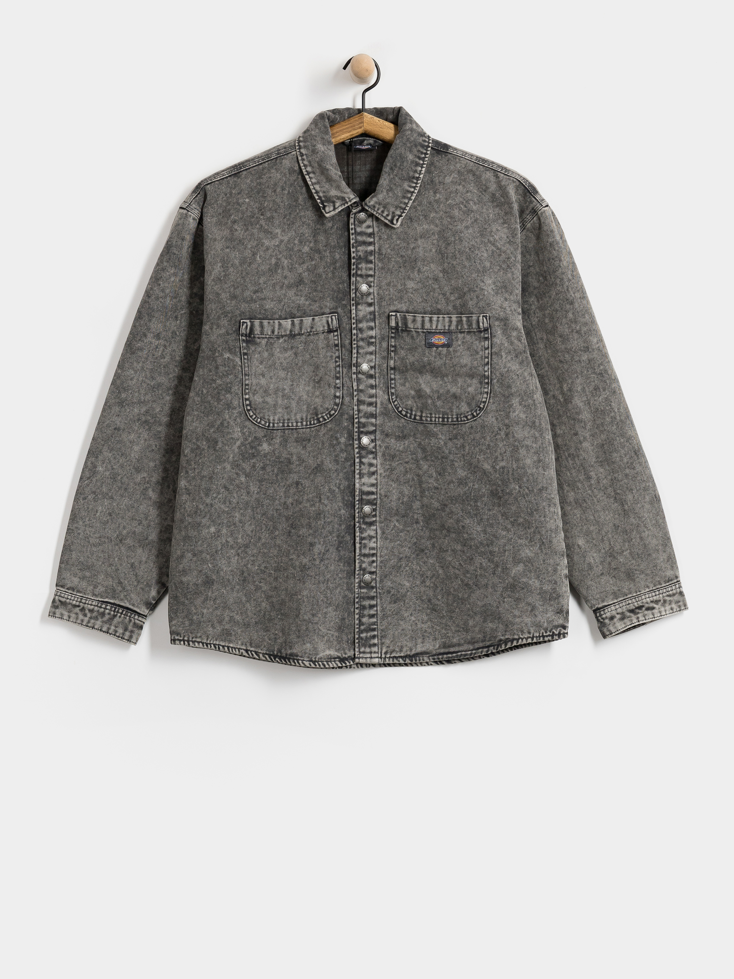 Сорочка Dickies Flannel Lined Canvas Shacket (charcoal)