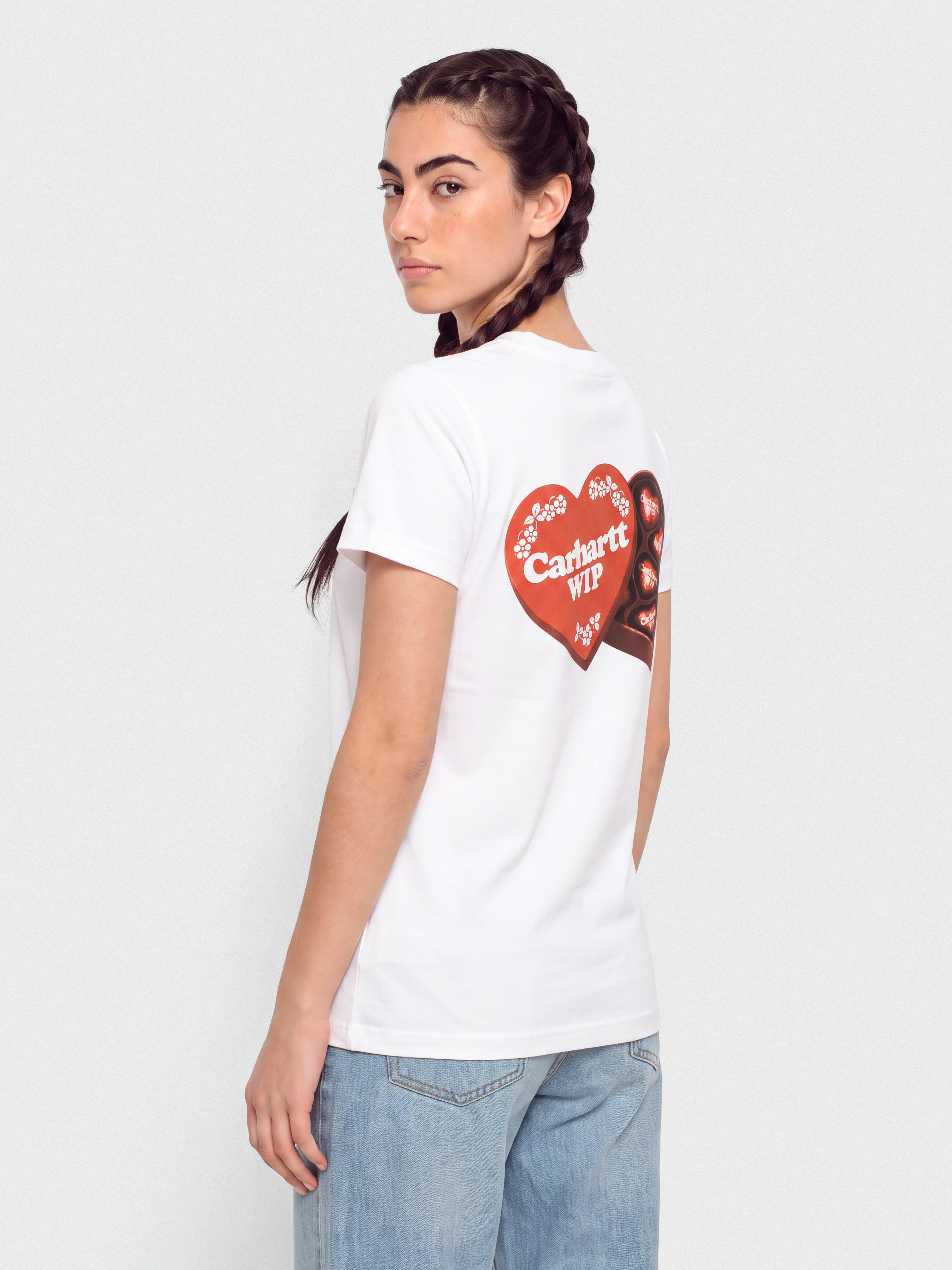 Футболка Carhartt WIP Hartt Case Wmn (white)