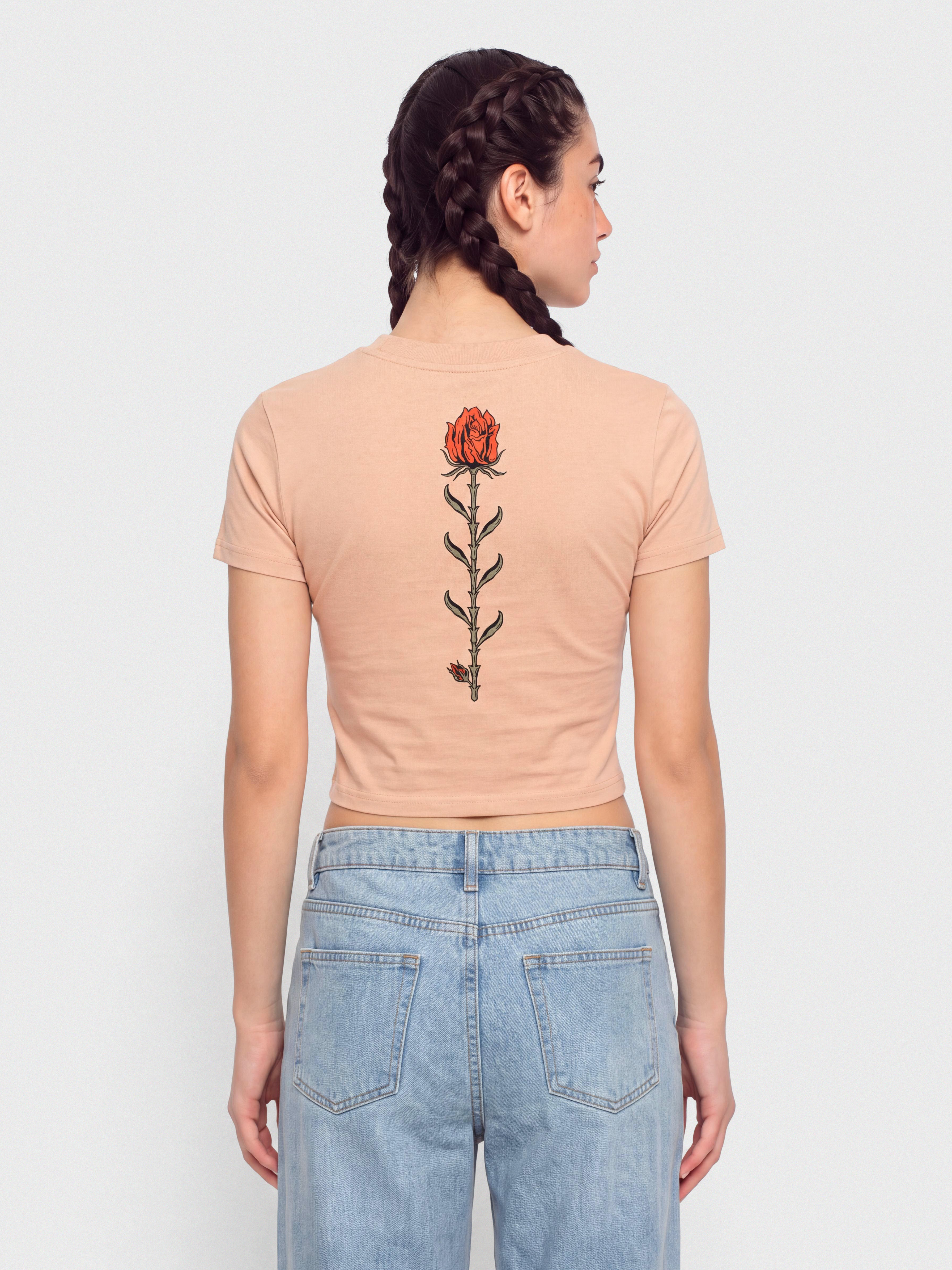 Футболка Volcom Dial Crop Wmn