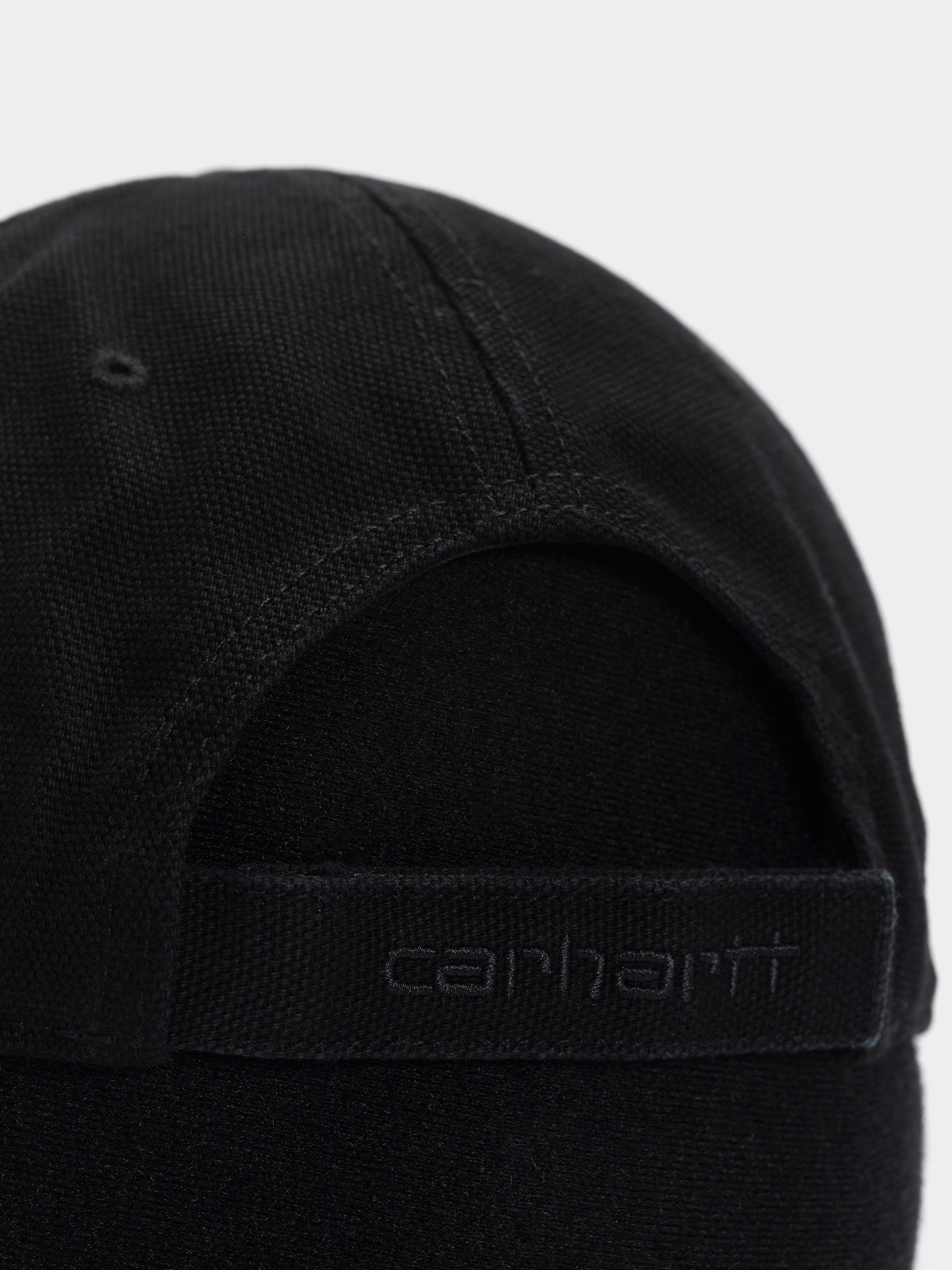 Кепка Carhartt WIP Selby Canvas (black/stone washed)