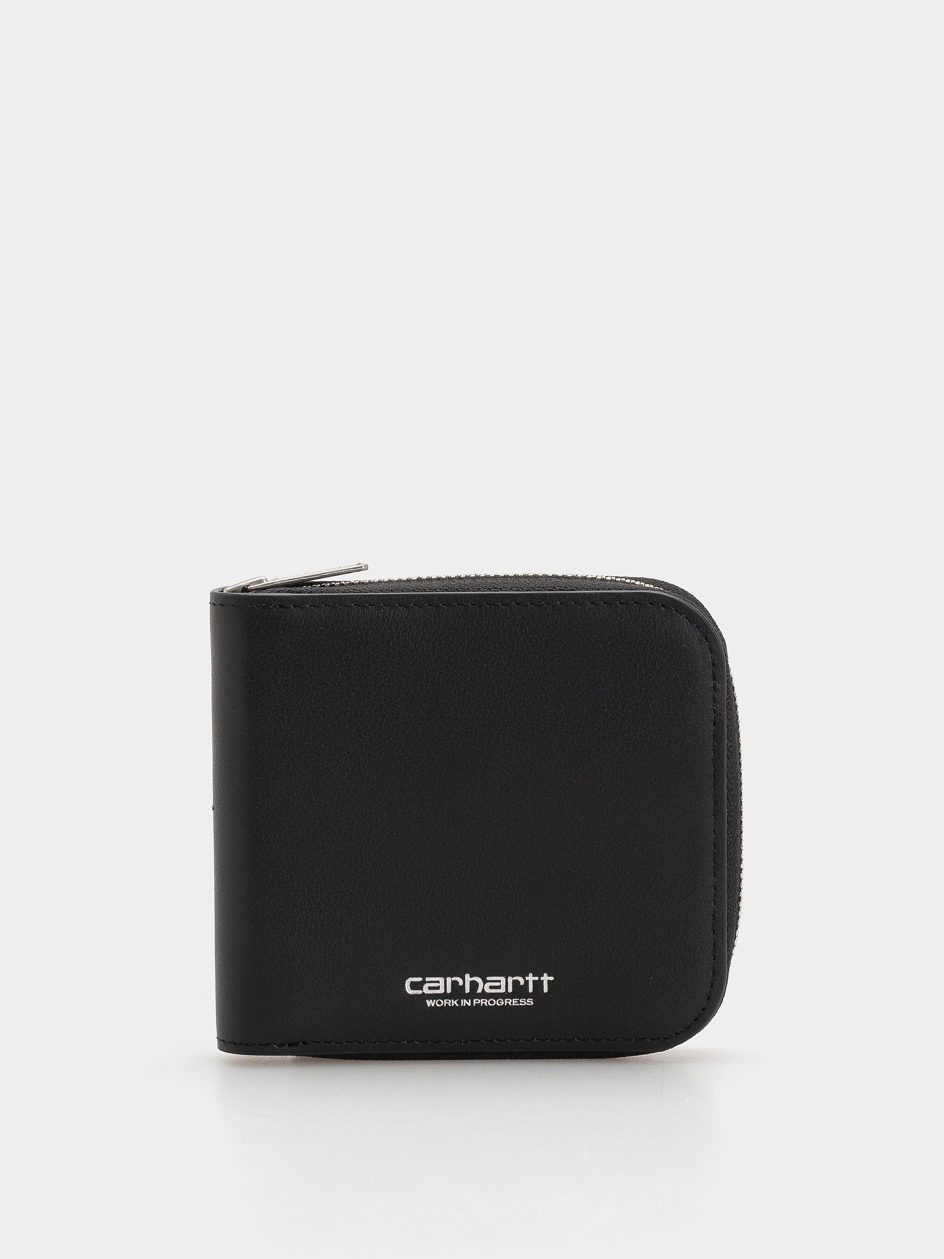 Гаманець Carhartt WIP Leather (black/silver)