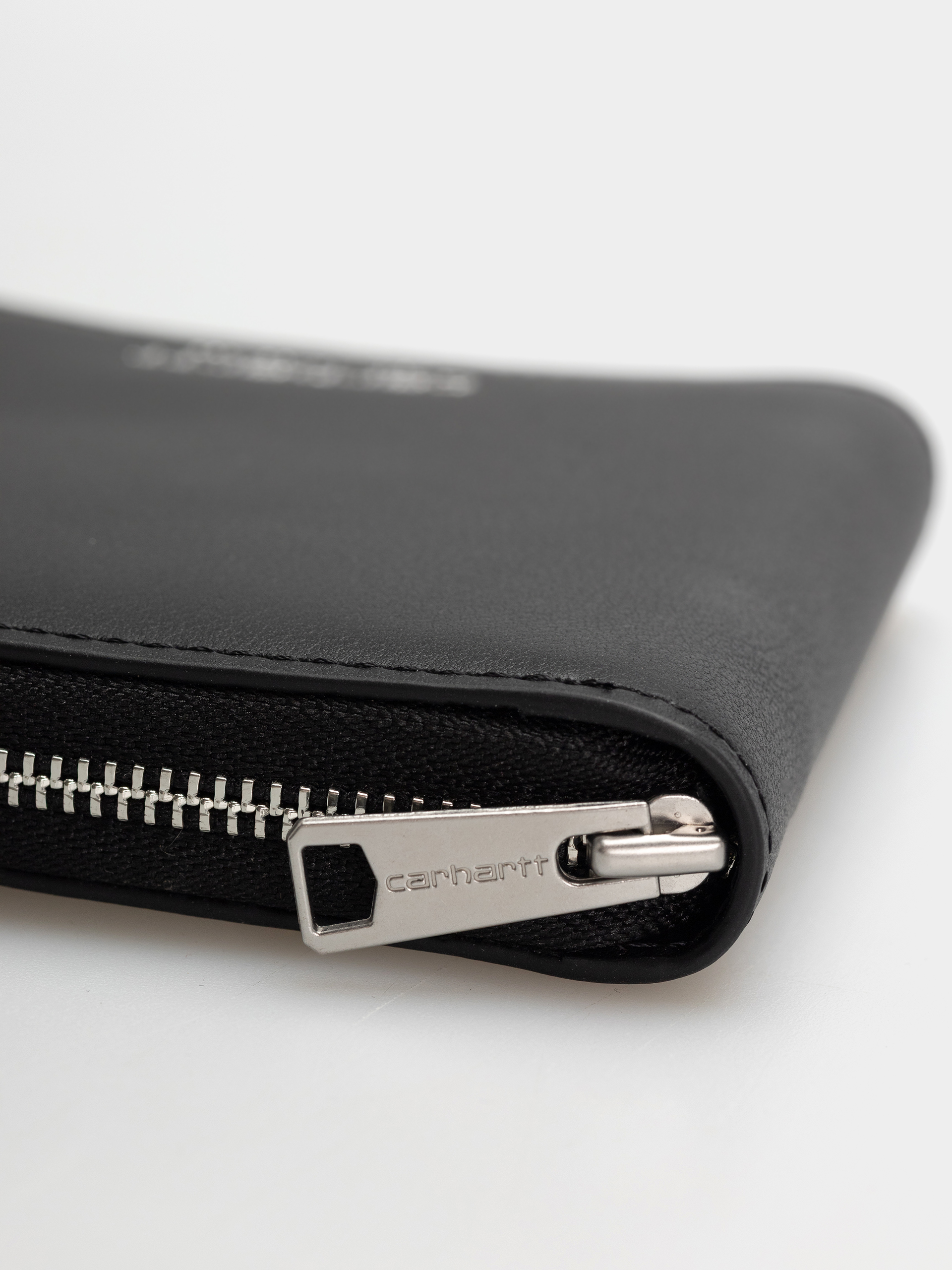 Гаманець Carhartt WIP Leather (black/silver)