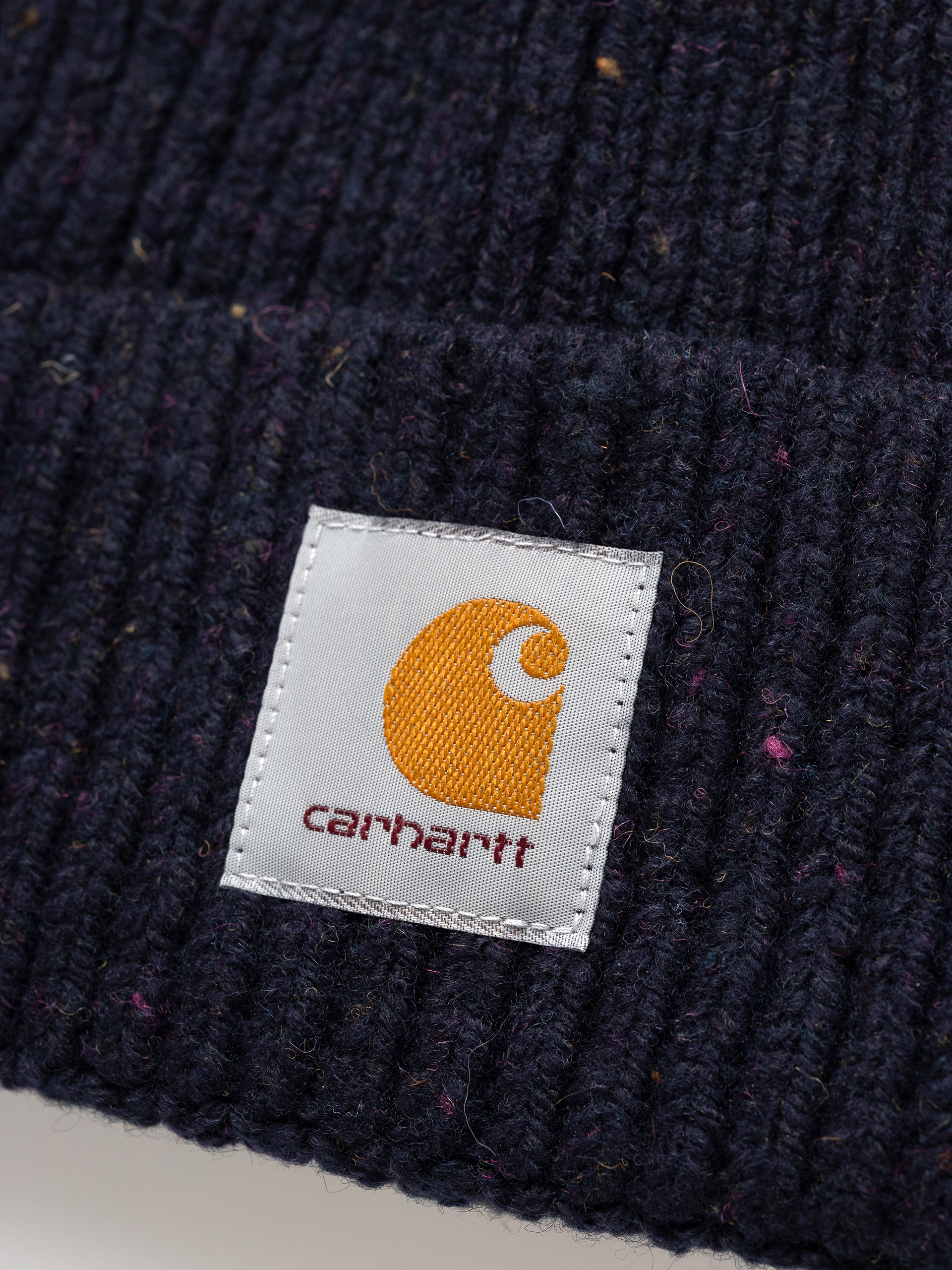 Шапка Carhartt WIP Anglistic (speckled dark navy)