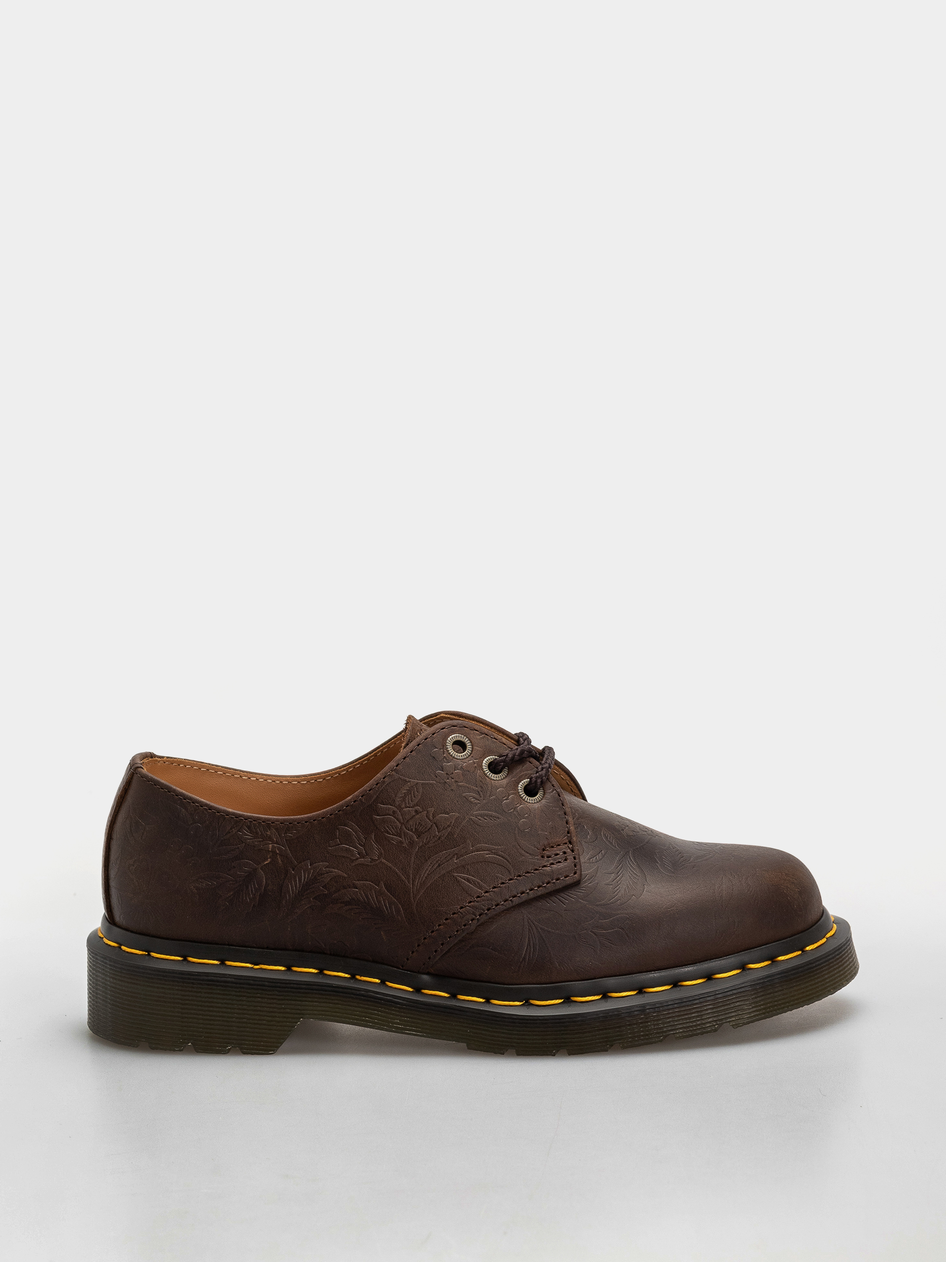 Взуття Dr. Martens 1461 Emboss Floral Wmn (dark brown)
