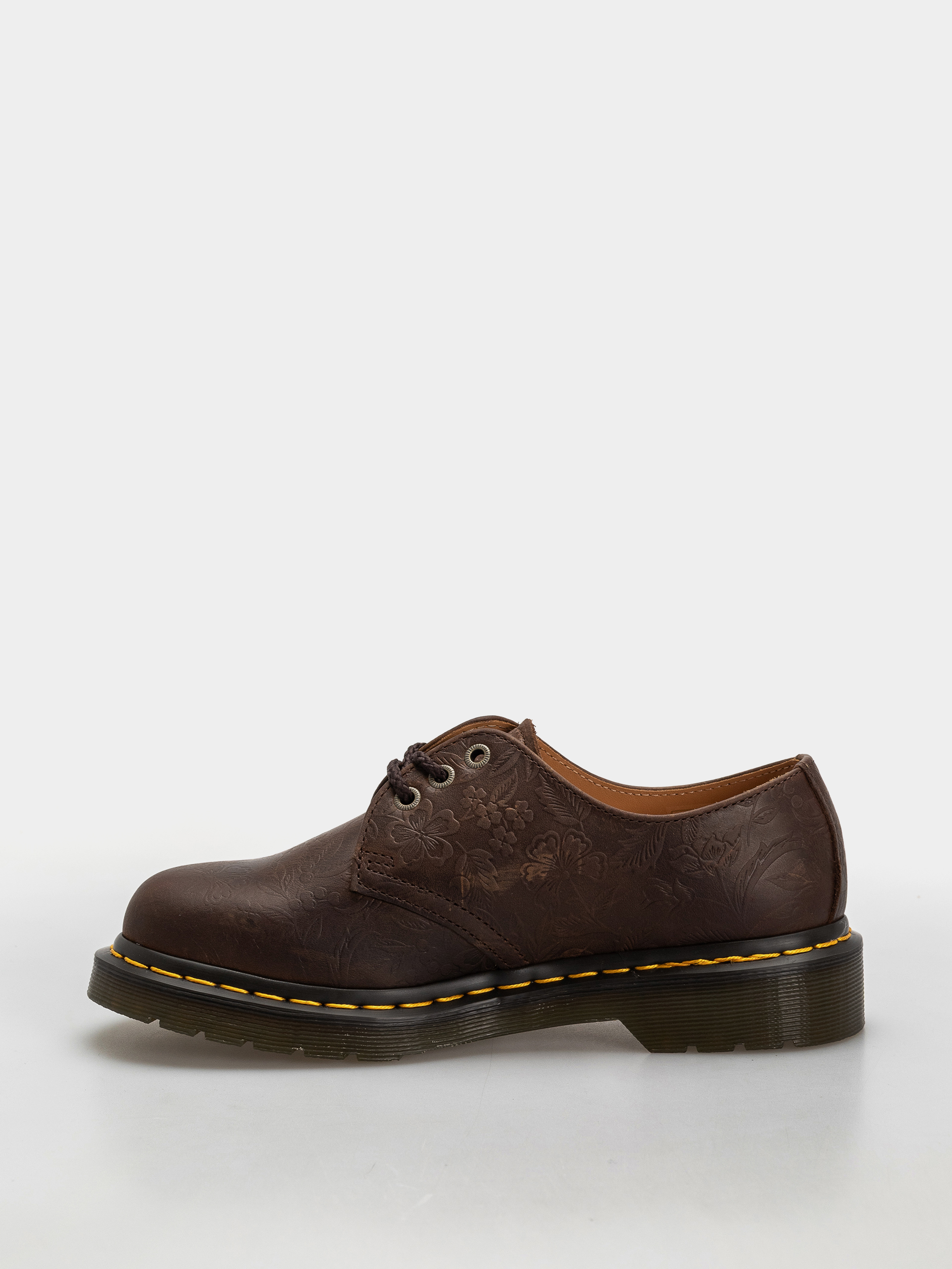 Взуття Dr. Martens 1461 Emboss Floral Wmn (dark brown)