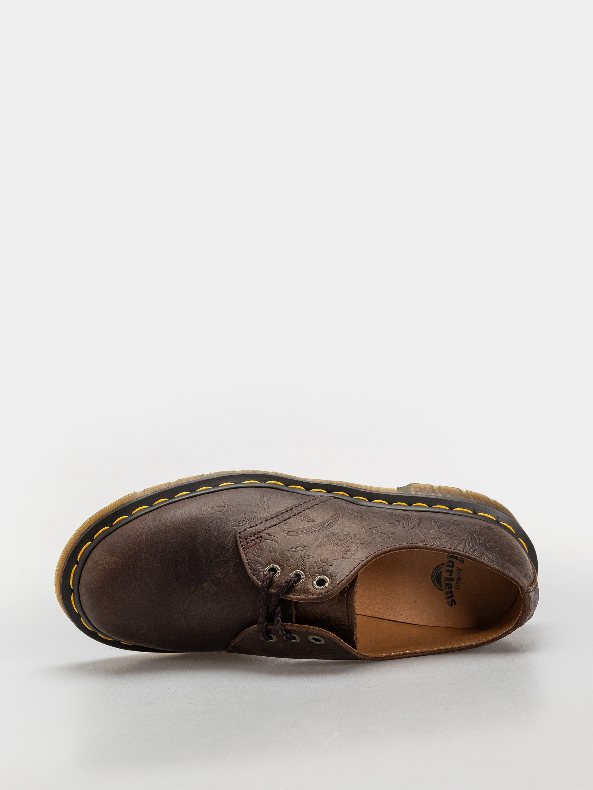 Взуття Dr. Martens 1461 Emboss Floral Wmn (dark brown)