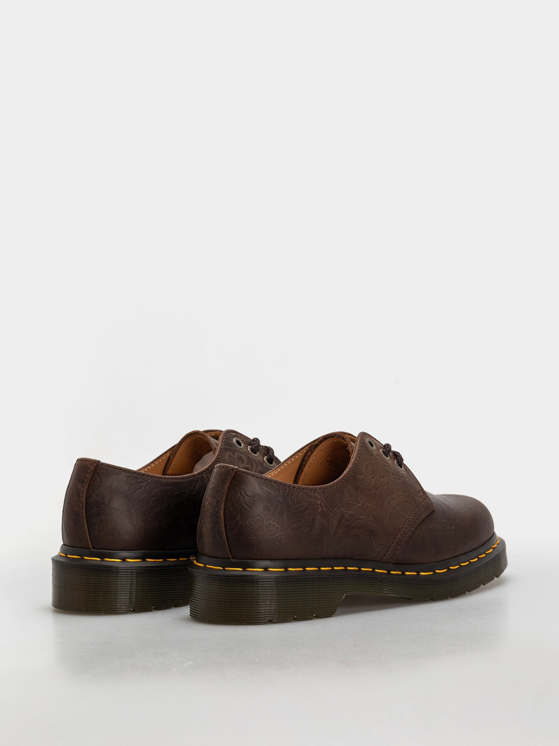 Взуття Dr. Martens 1461 Emboss Floral Wmn (dark brown)