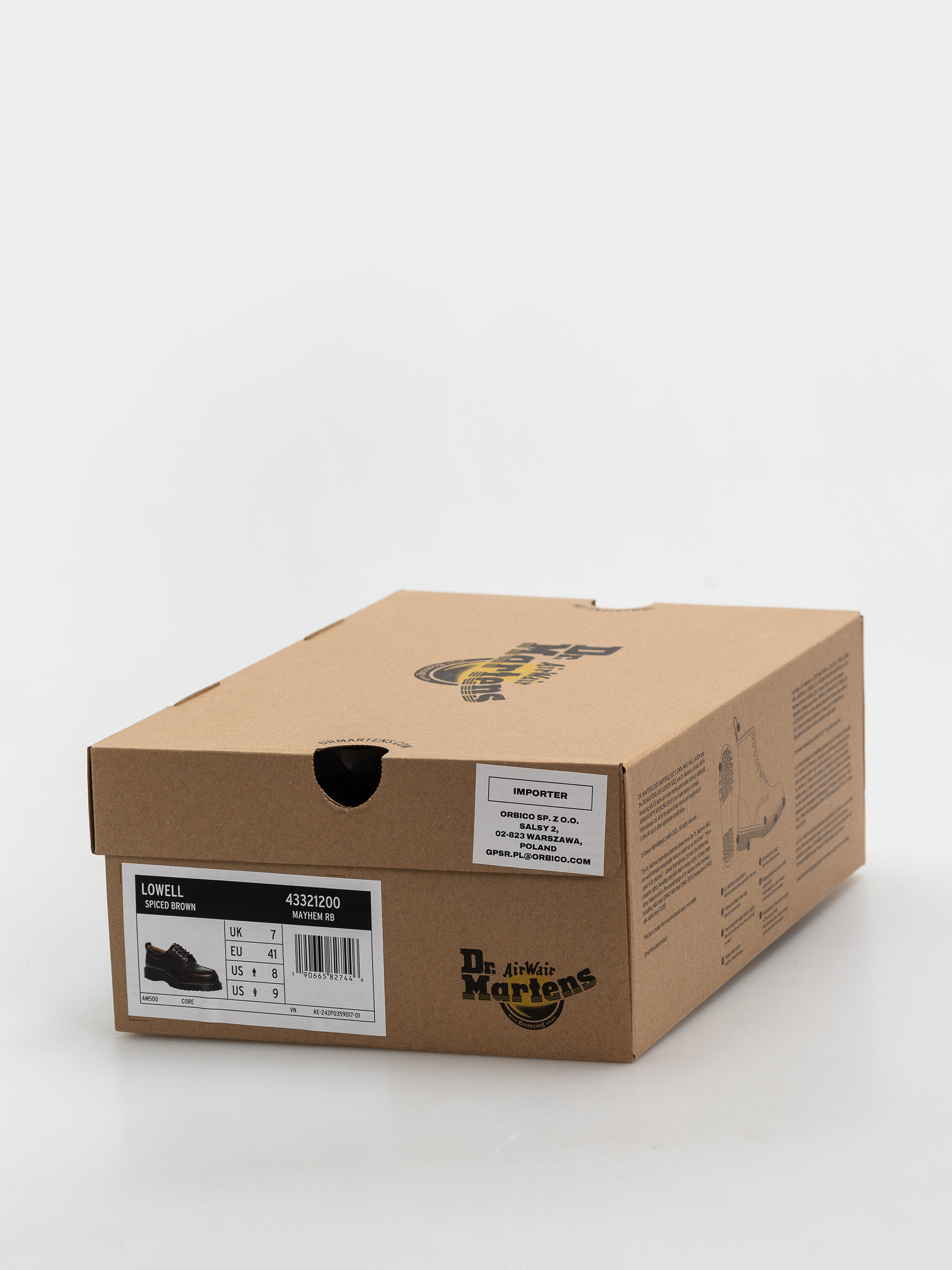 Взуття Dr. Martens Lowell (spiced brown)