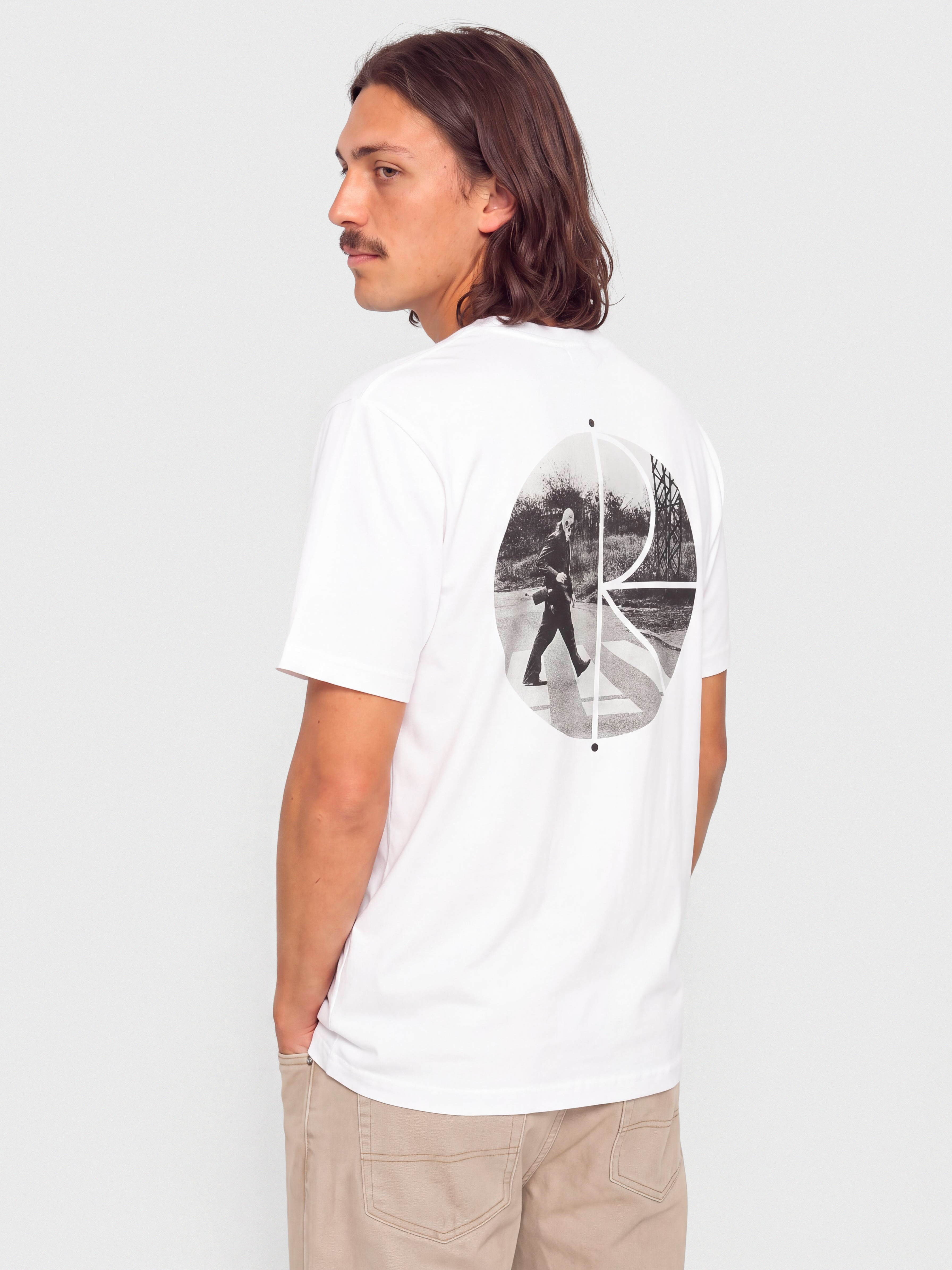 Футболка Polar Skate Fill Logo Klez Crossing