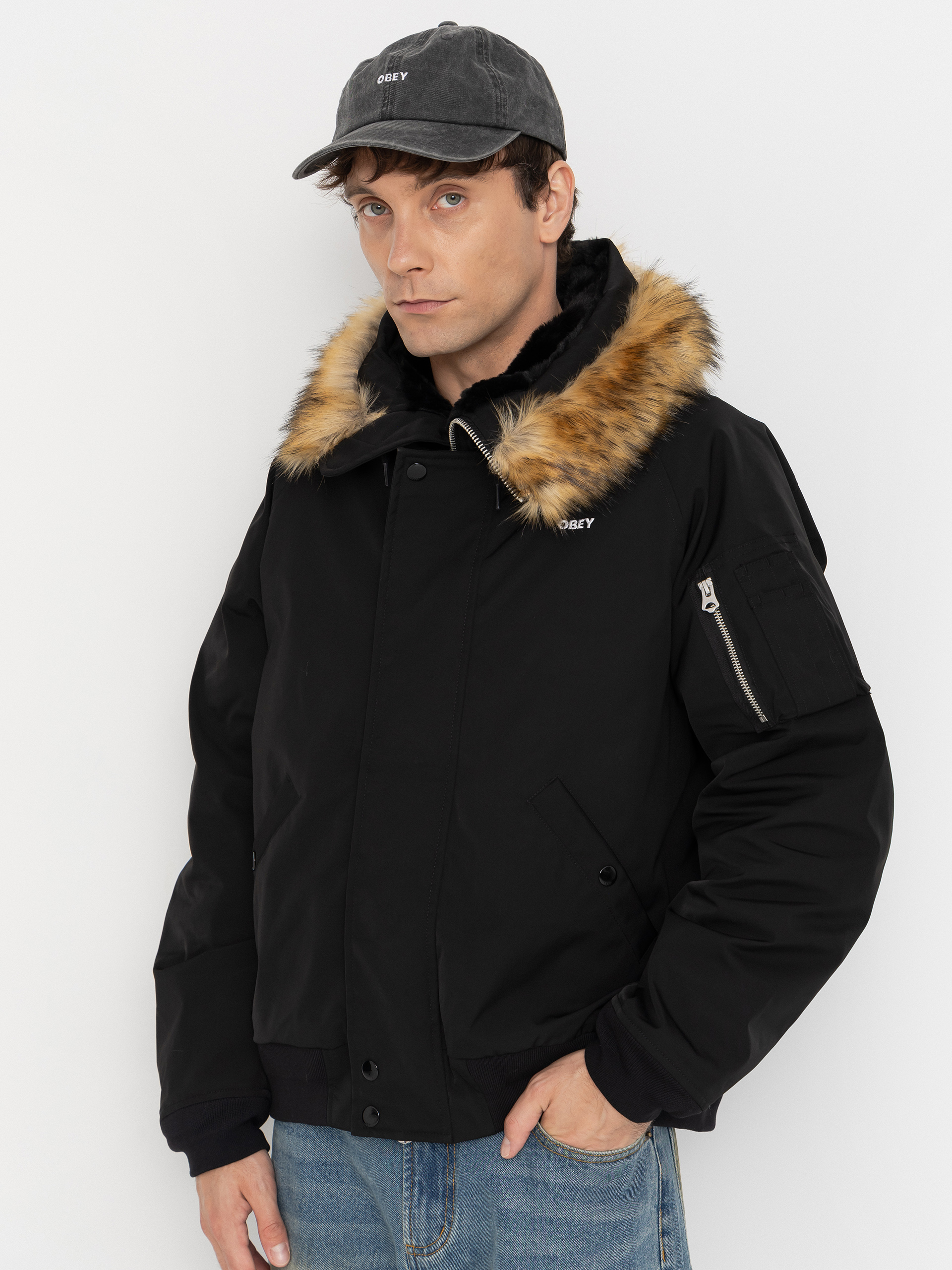 u041au0443u0440u0442u043au0430 OBEY N-2B (black)