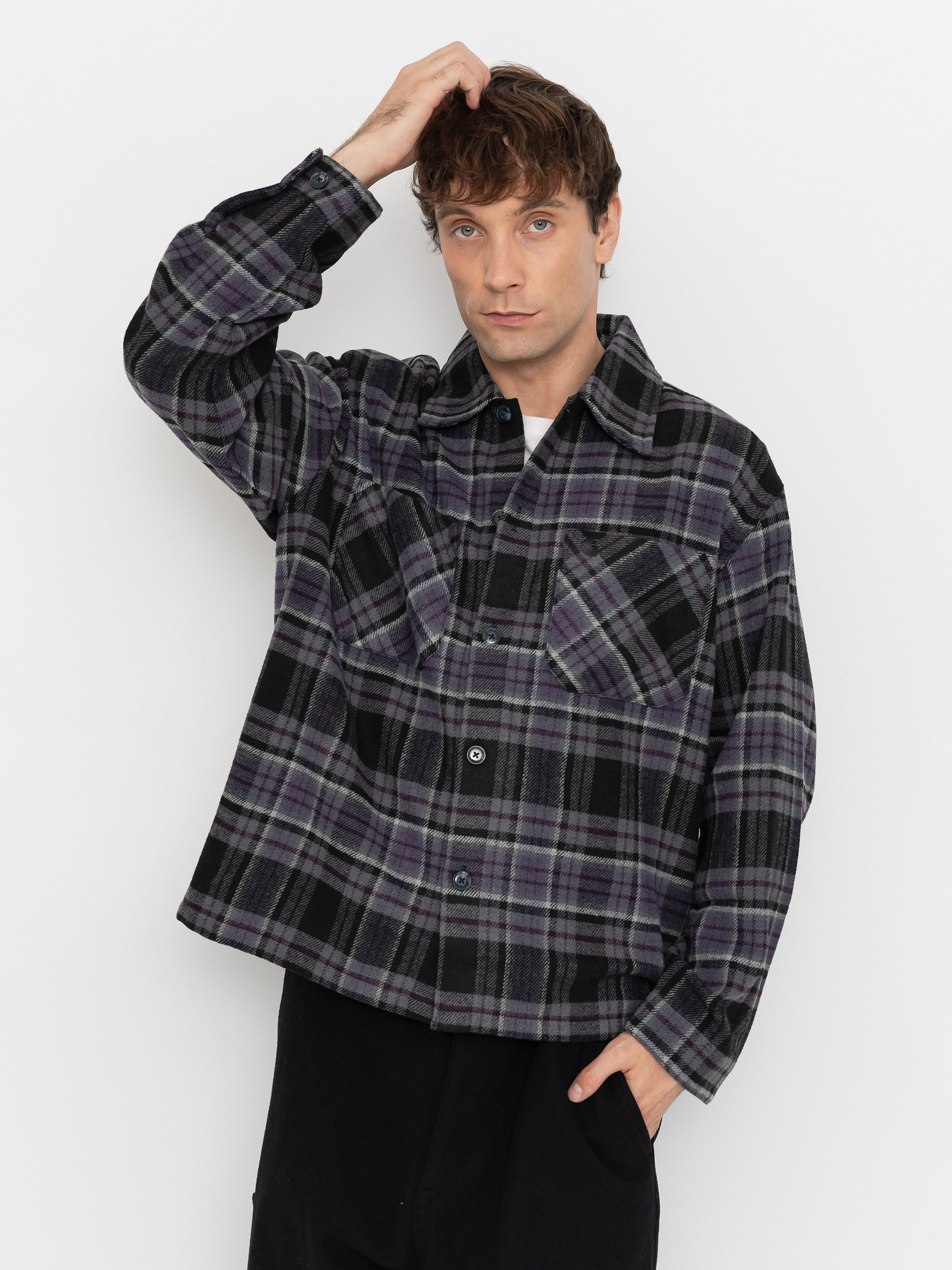Сорочка Carhartt WIP Parson (parson check shady purple)