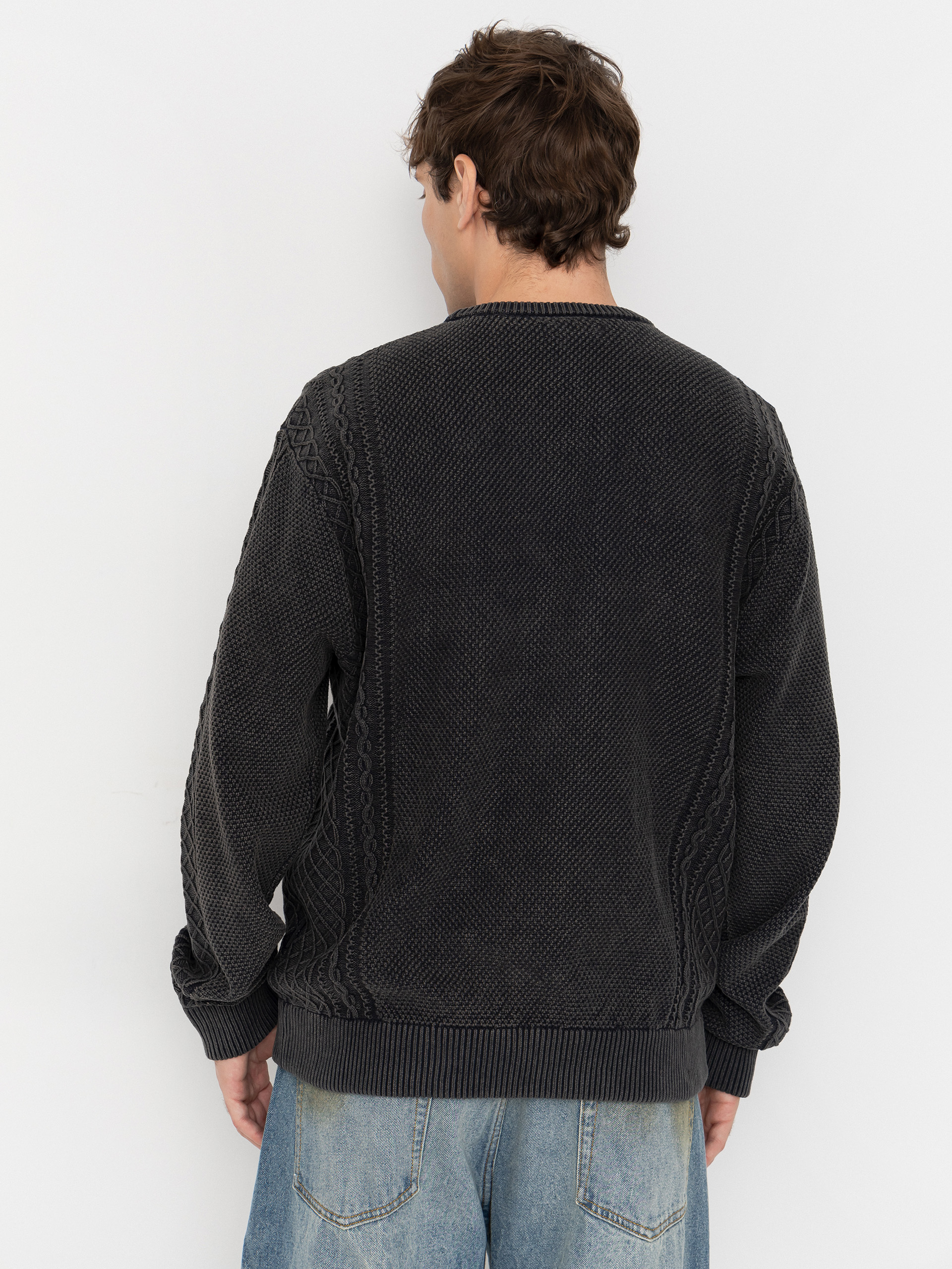 Светр Iriedaily Vintage Structure (black wash)
