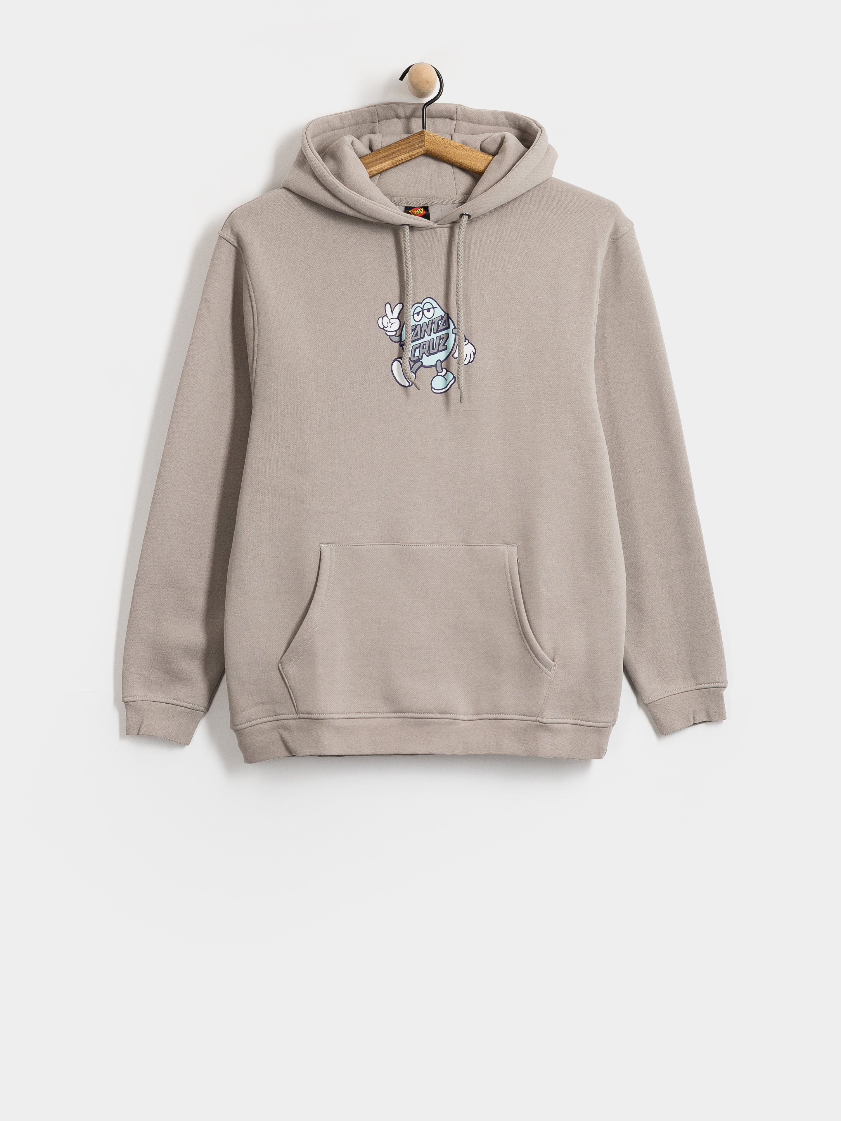 Худі Santa Cruz Dot Guy Front HD (warm grey)