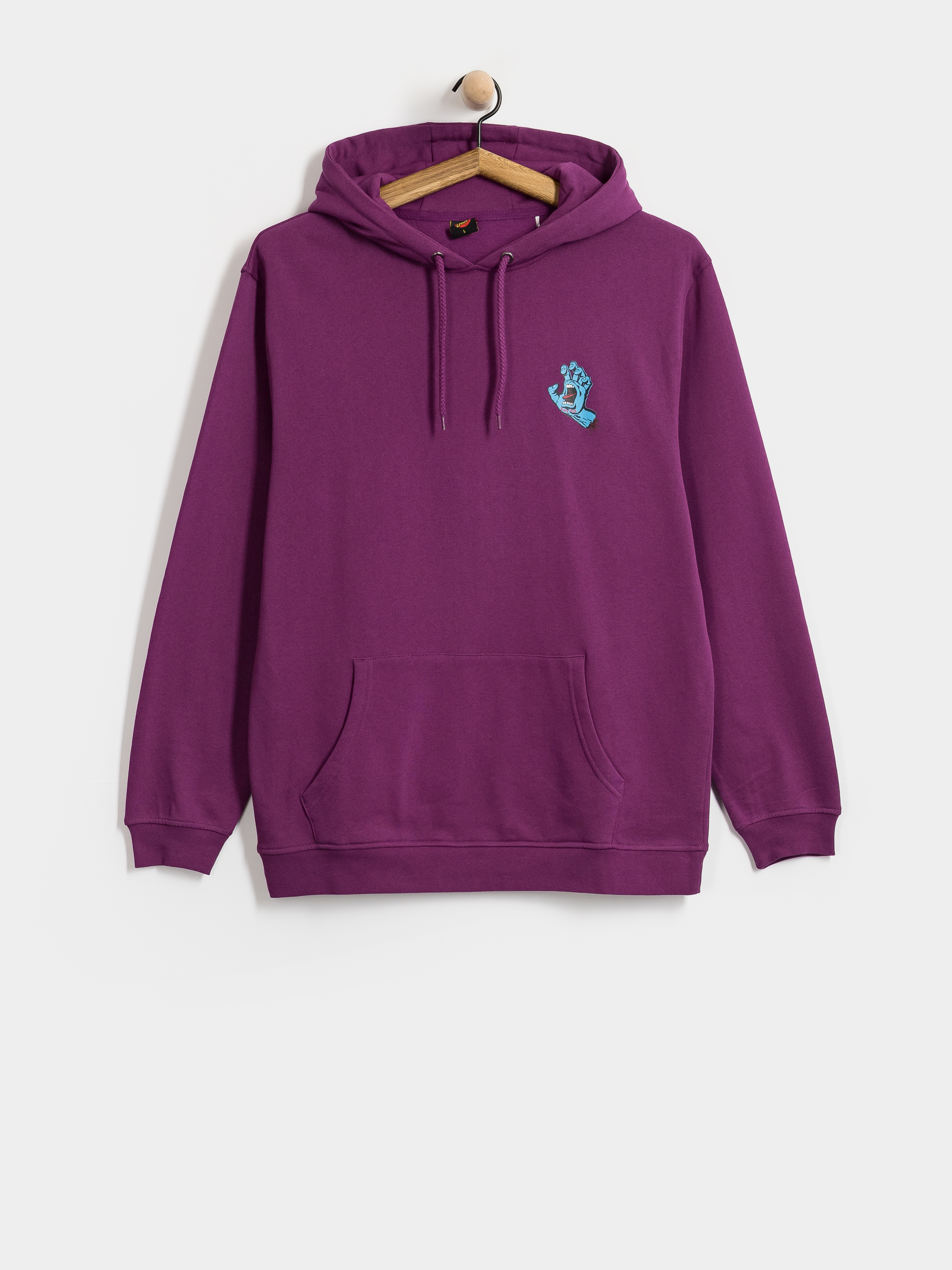 Худі Santa Cruz Screaming Hand Chest HD (fresh purple)