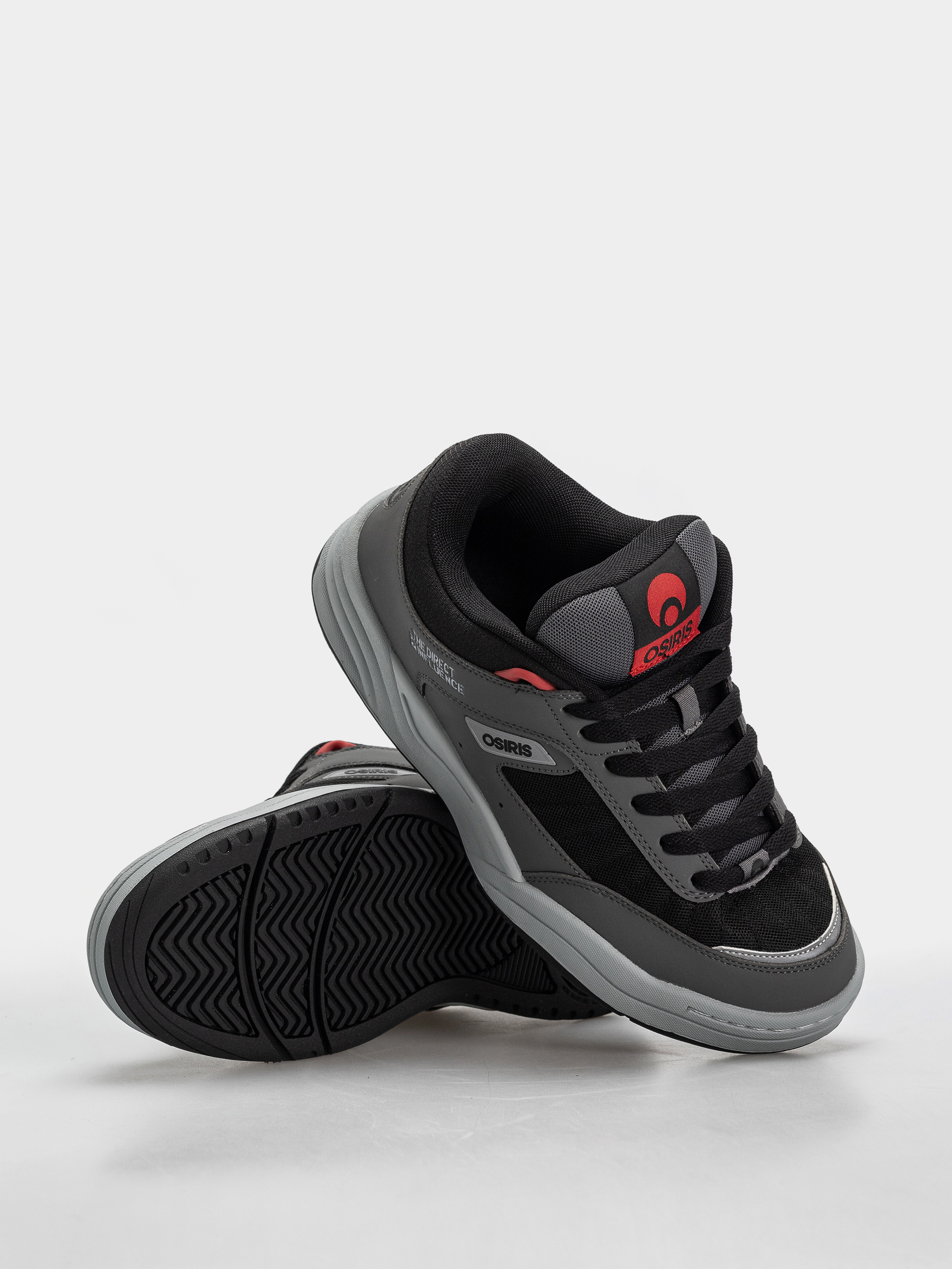 Взуття Osiris Flux (charcoal/black/red)