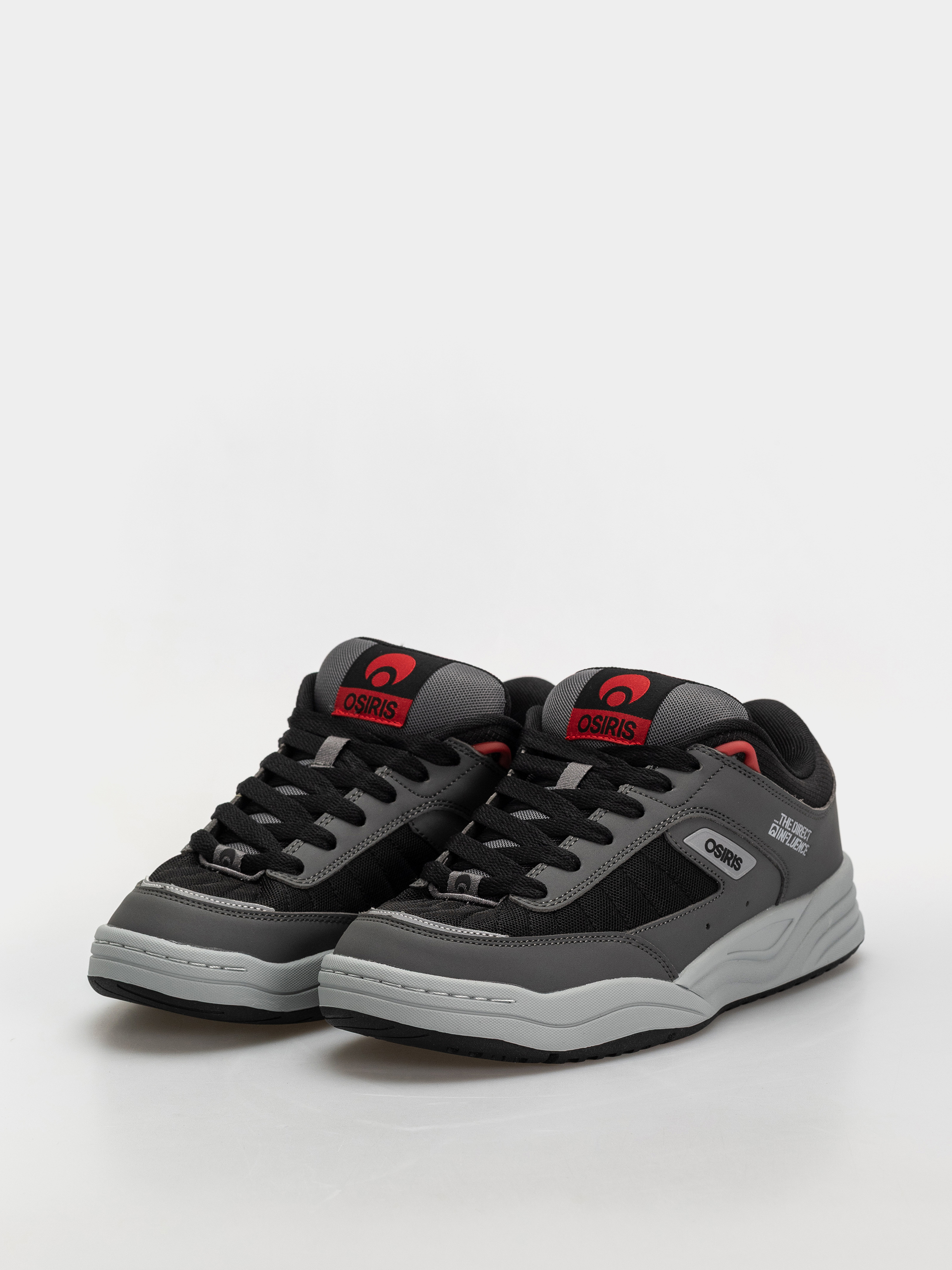 Взуття Osiris Flux (charcoal/black/red)
