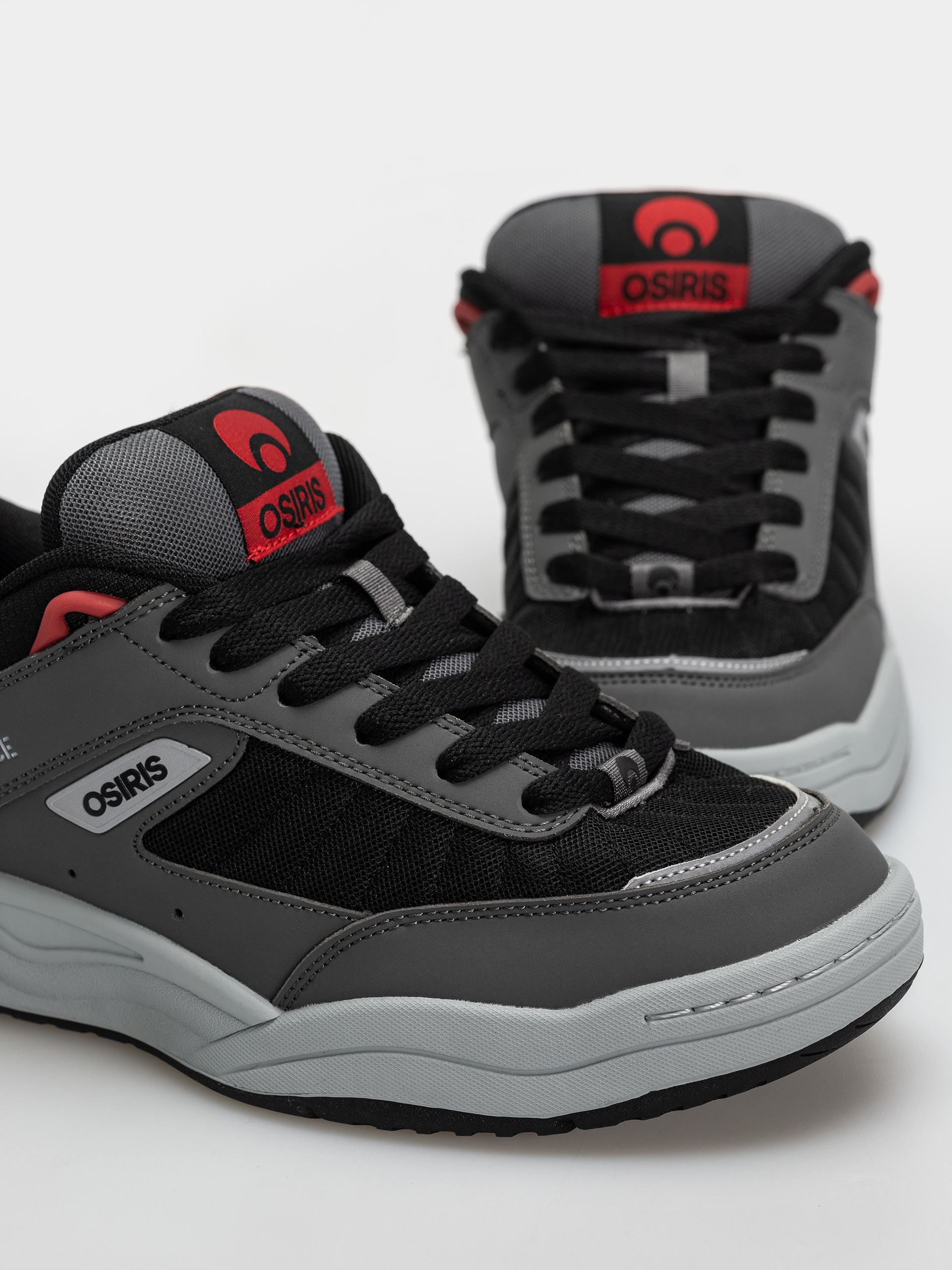 Взуття Osiris Flux (charcoal/black/red)