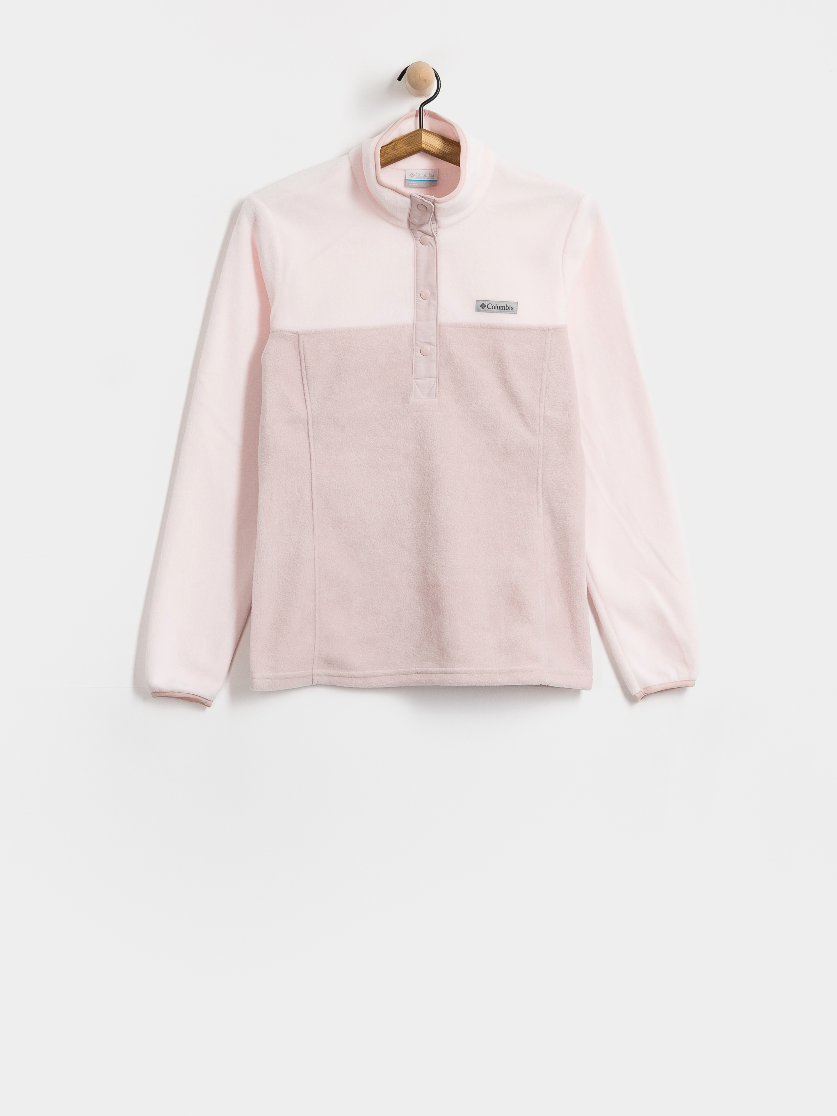 Жіночий Флісовий светр Columbia Benton Springs 1/2 Snap Pull Over II (mineral pink/powder pink)