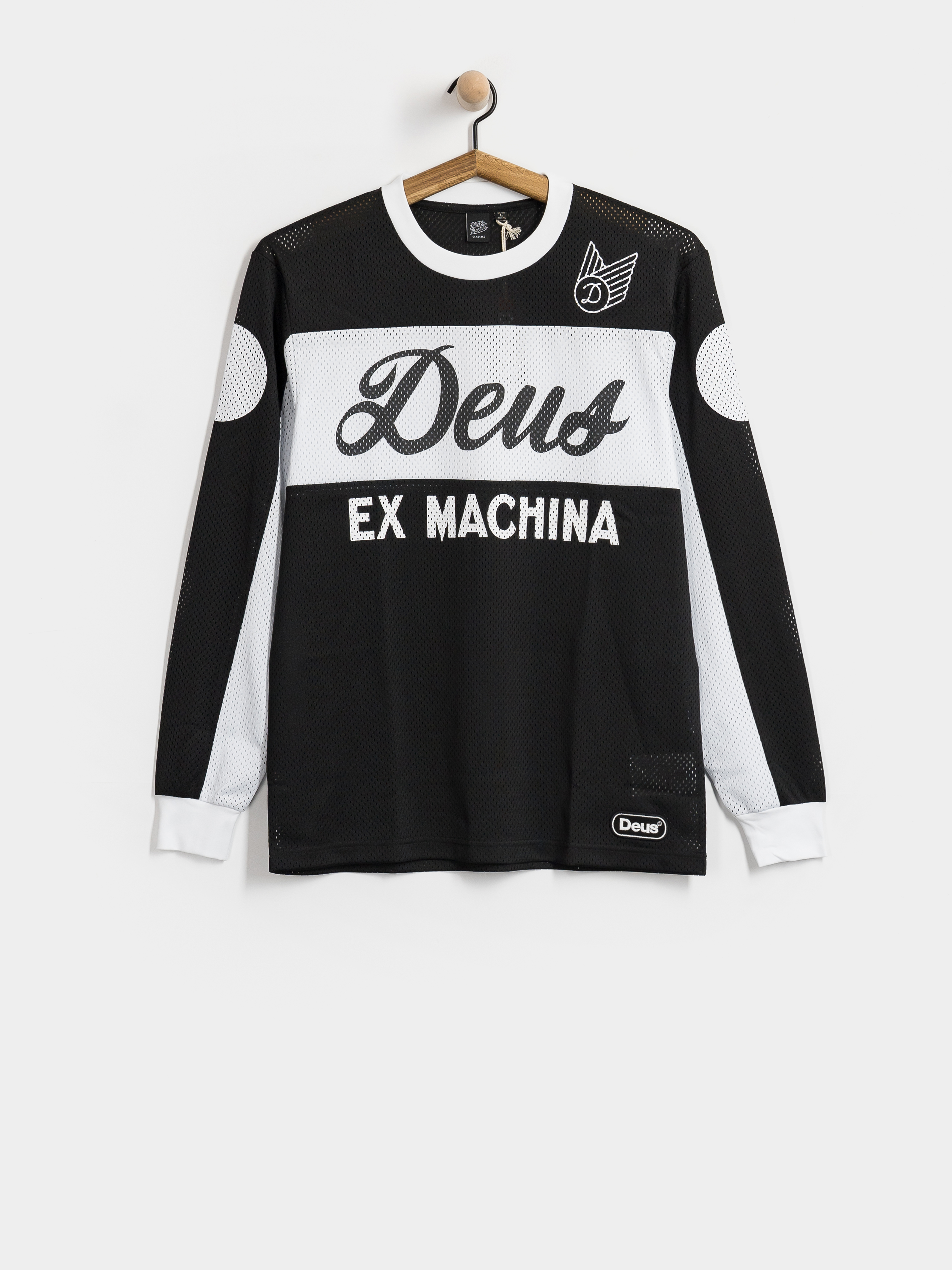 Лонгслів Deus Ex Machina Saber Moto Jersey (black)