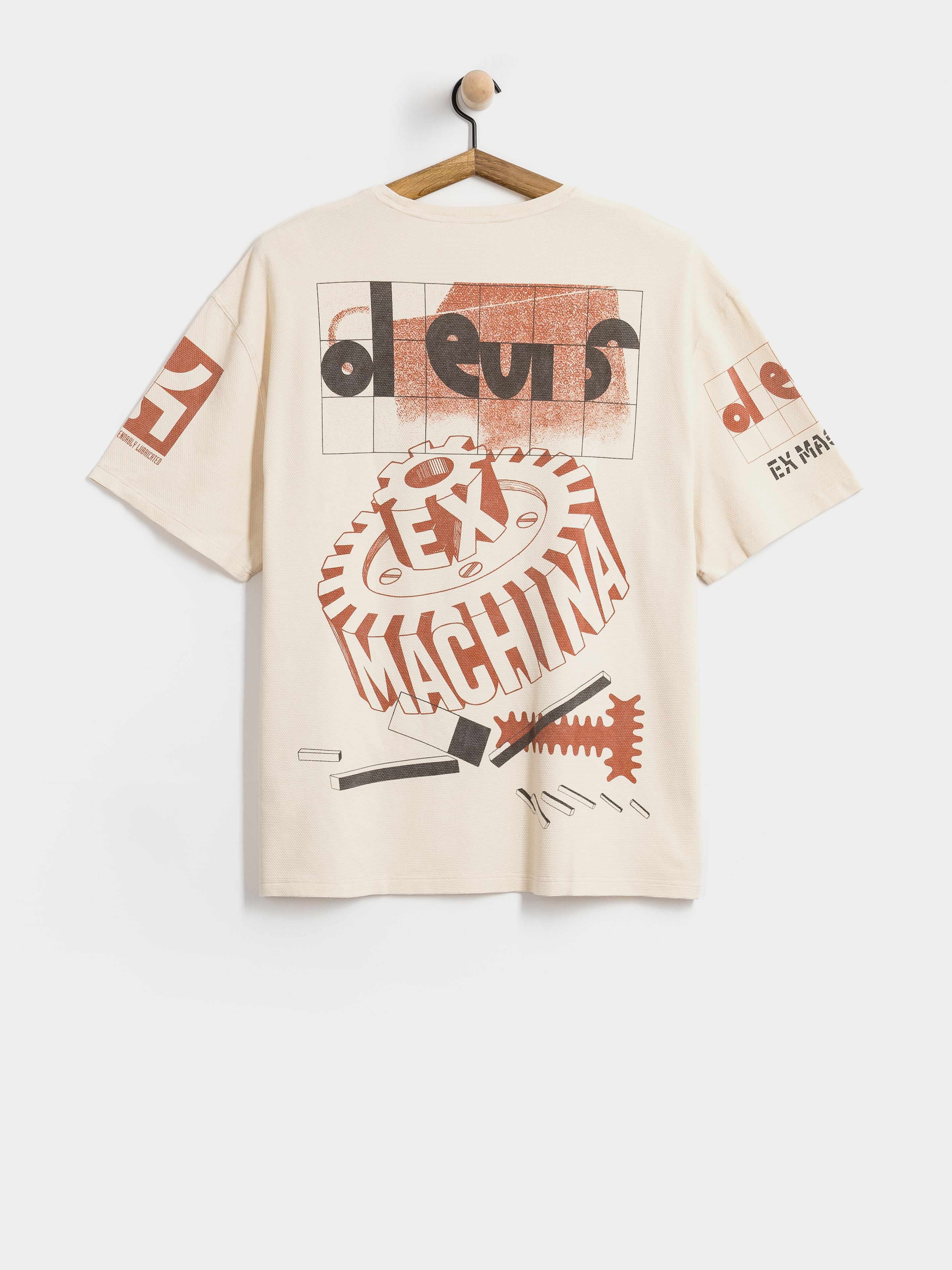 Футболка Deus Ex Machina Merz (dirty white)