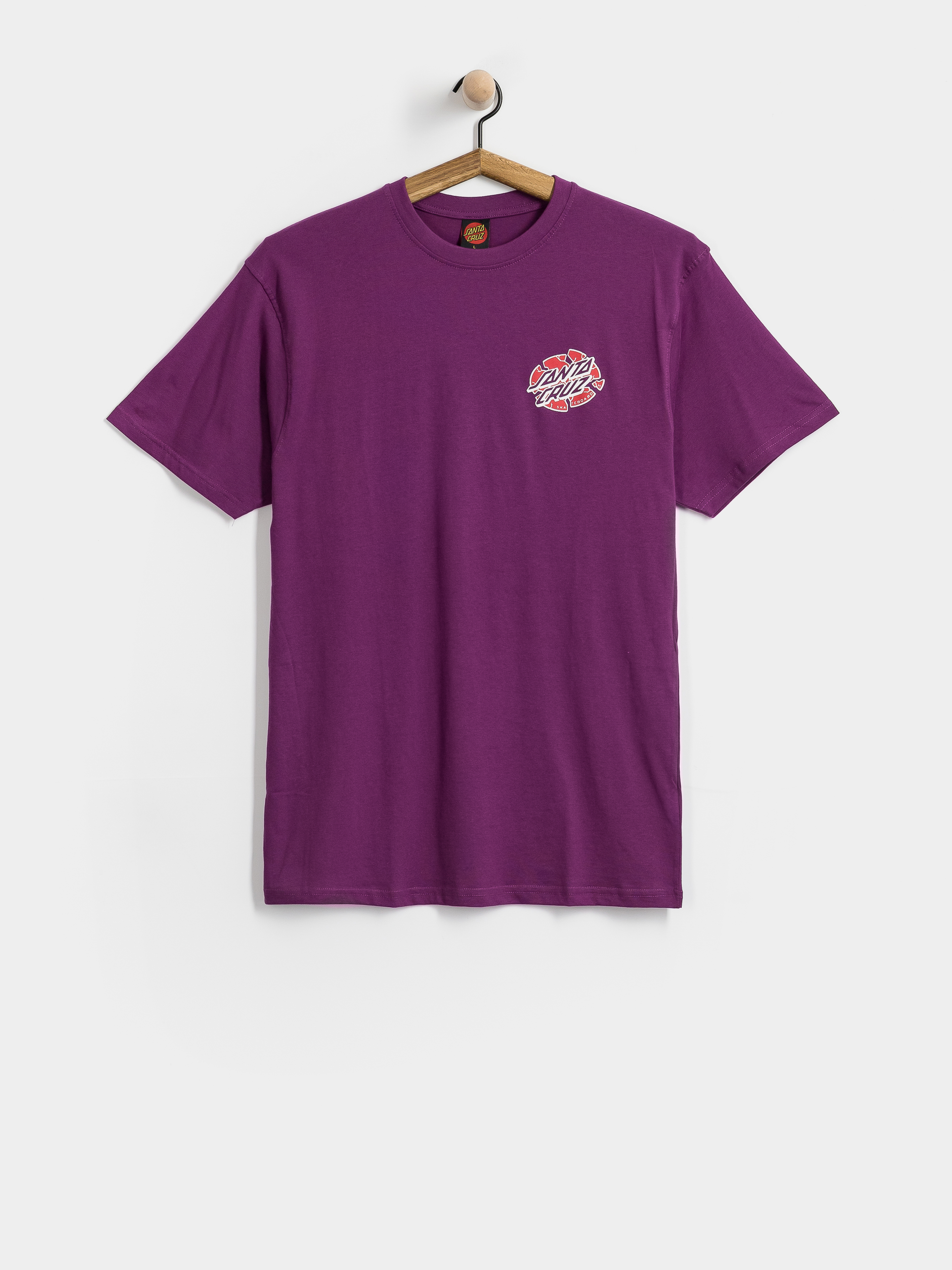 Футболка Santa Cruz Grabke Exploding Dot (fresh purple)