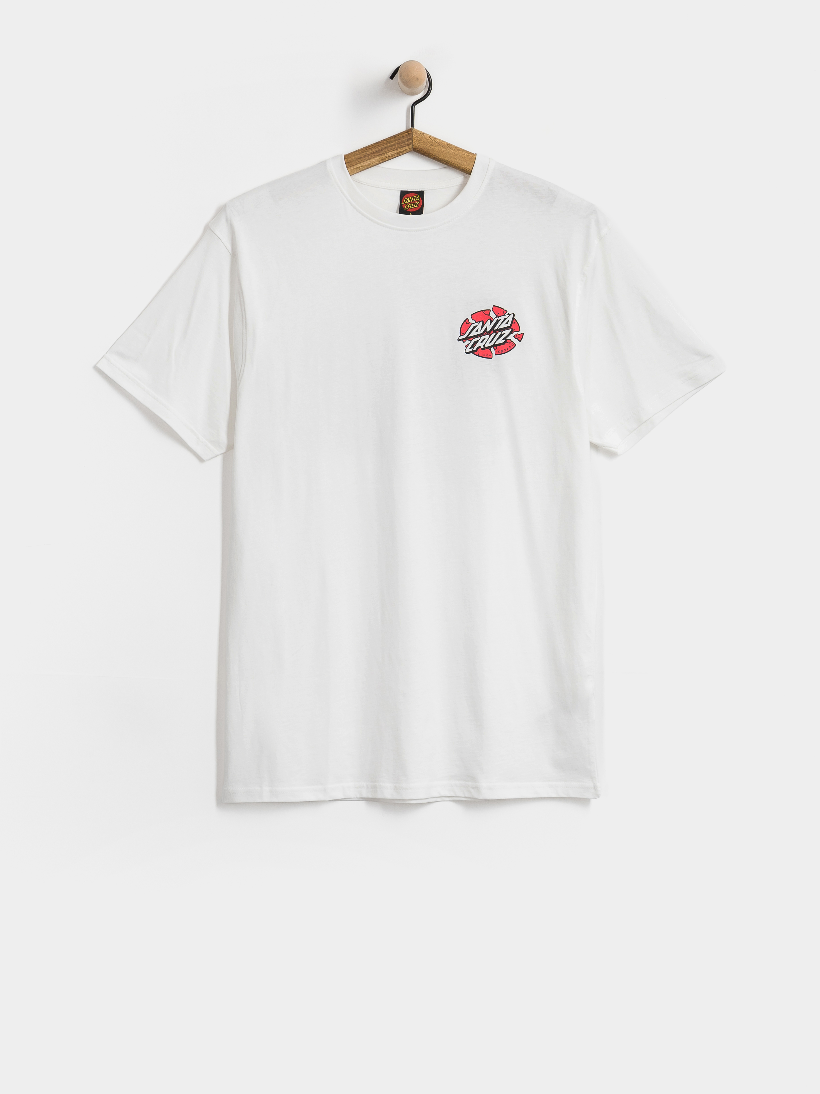 Футболка Santa Cruz Grabke Exploding Dot (white)