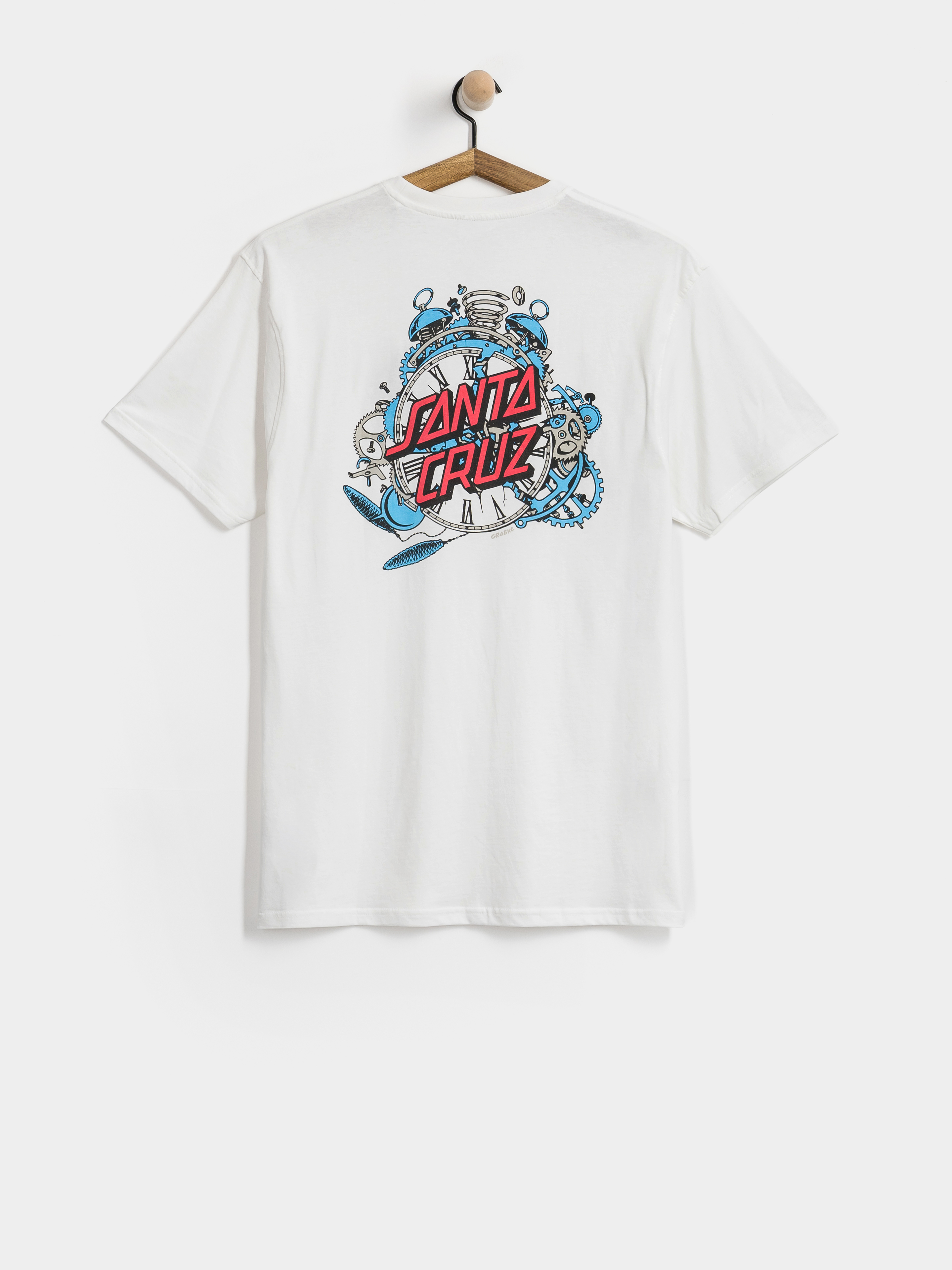 Футболка Santa Cruz Grabke Exploding Dot (white)