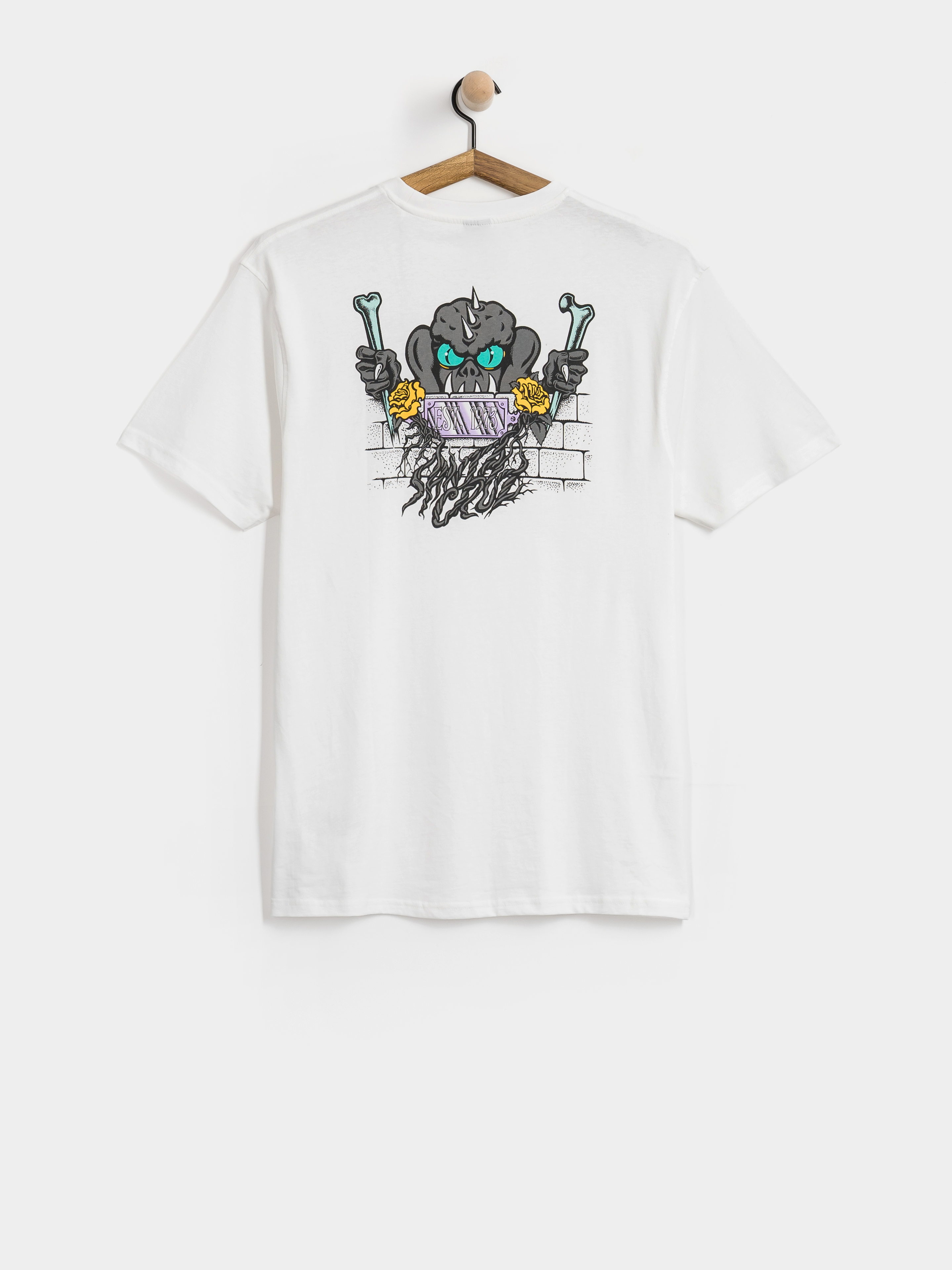 Футболка Santa Cruz Rankine Monster (white)