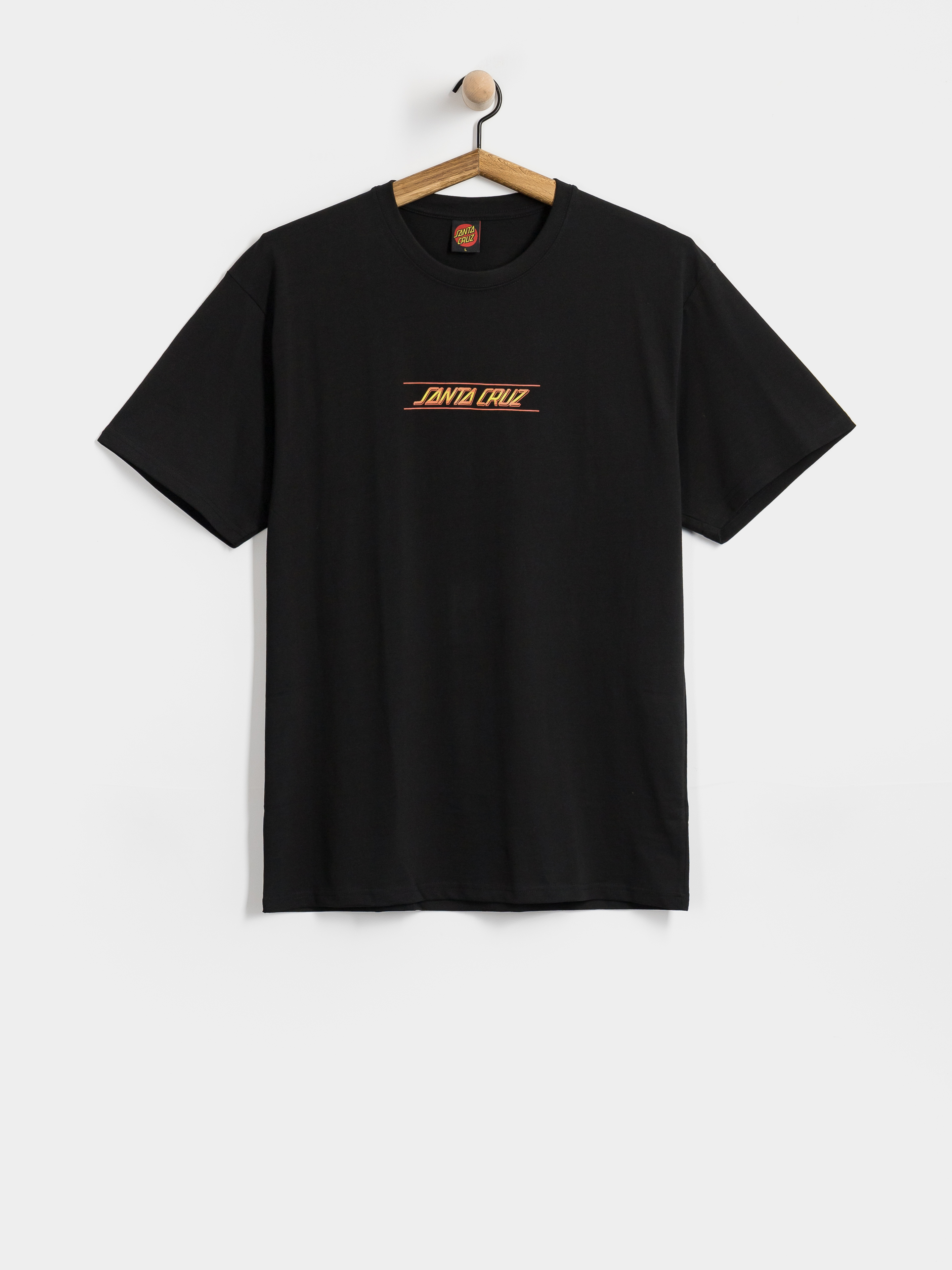 Футболка Santa Cruz Classic Fade Strip Centre (black)