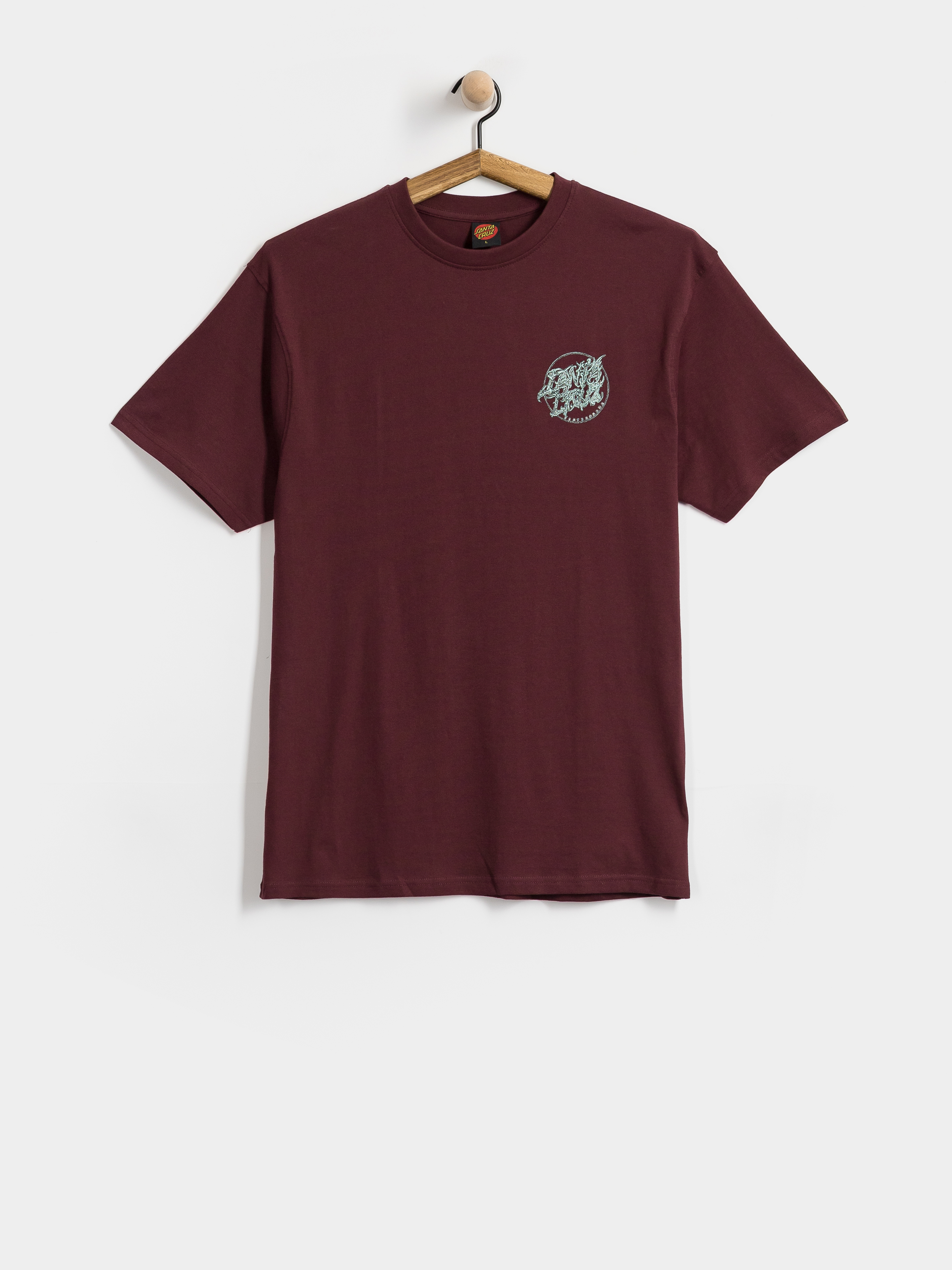 Футболка Santa Cruz Scourge Dot (dark plum)