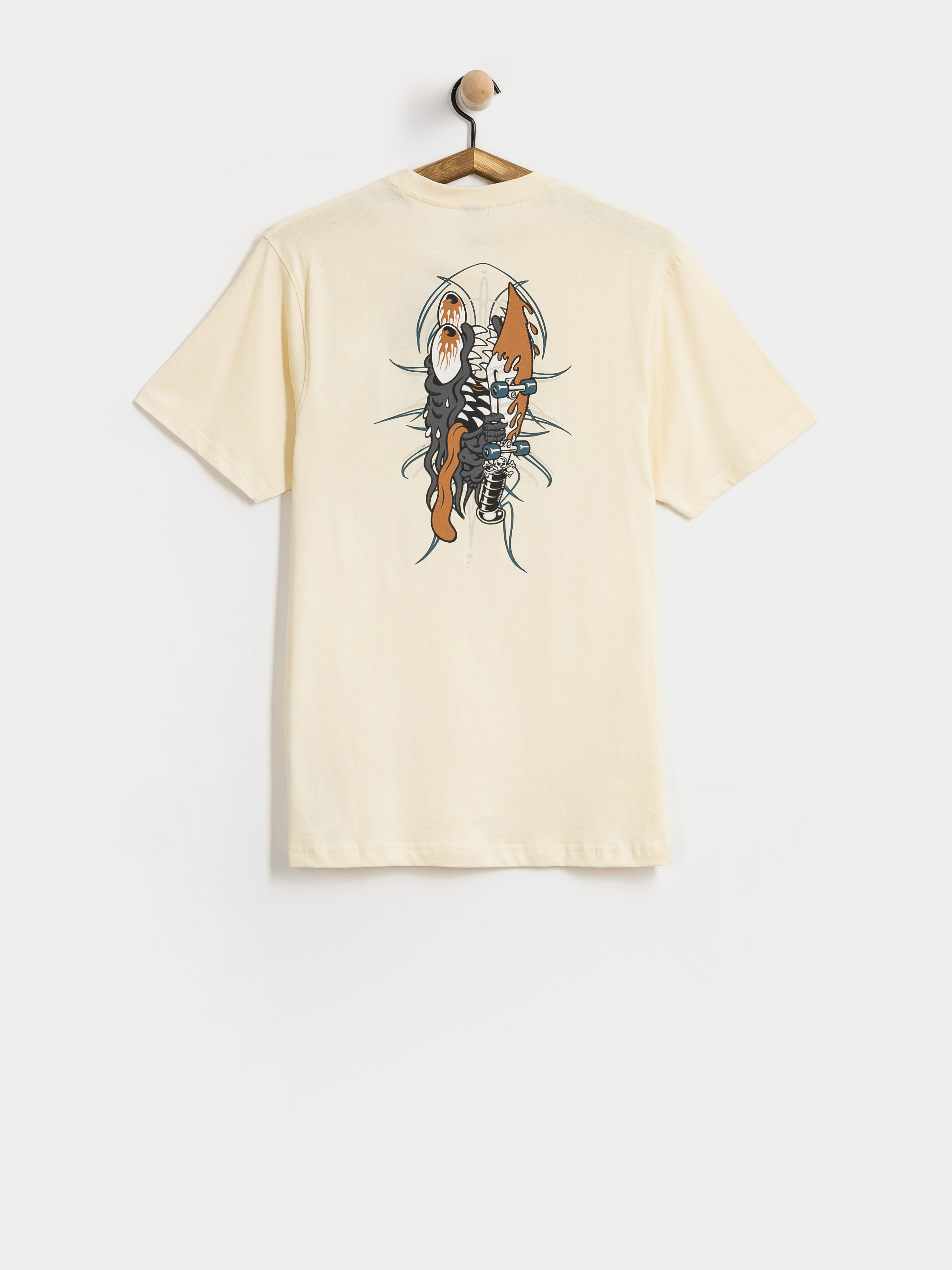 Футболка Santa Cruz Meek Pinstripe Slasher (wax paper)