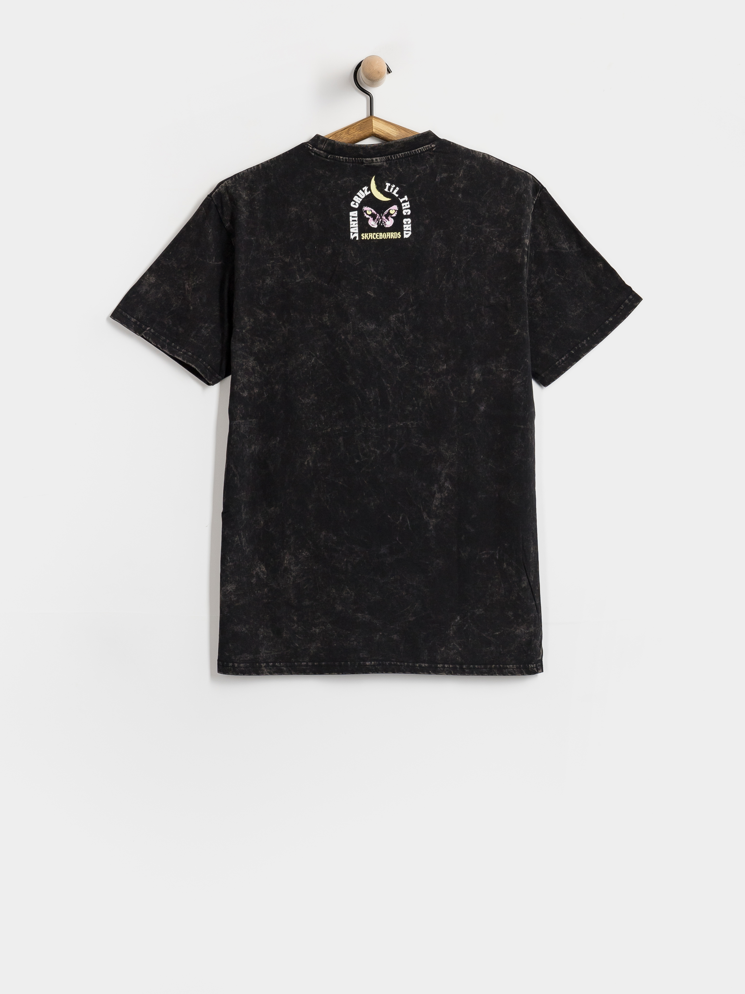 Футболка Santa Cruz Night Visions Wmn (black acid wash)