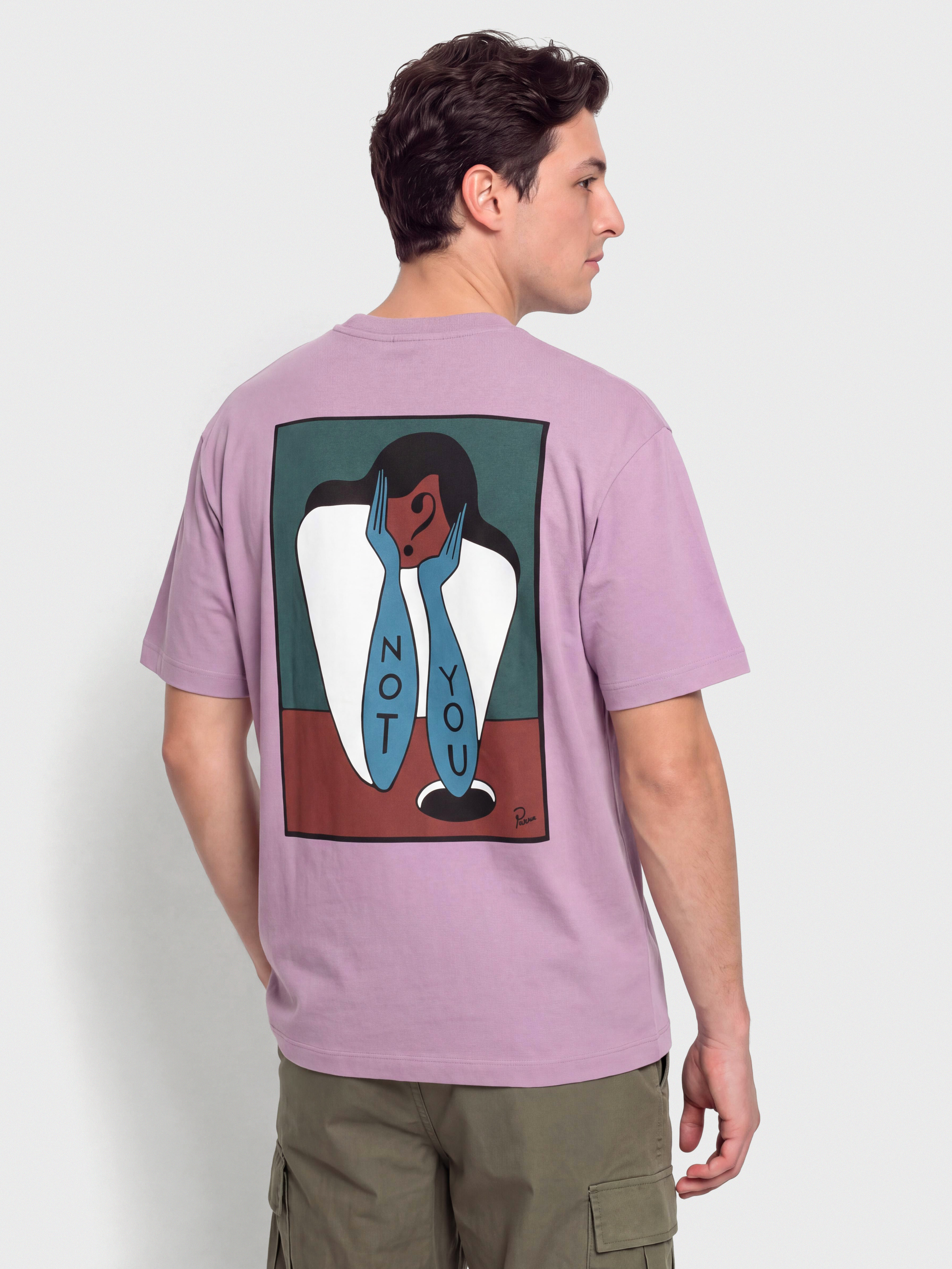 Футболка by Parra Not You (purple)