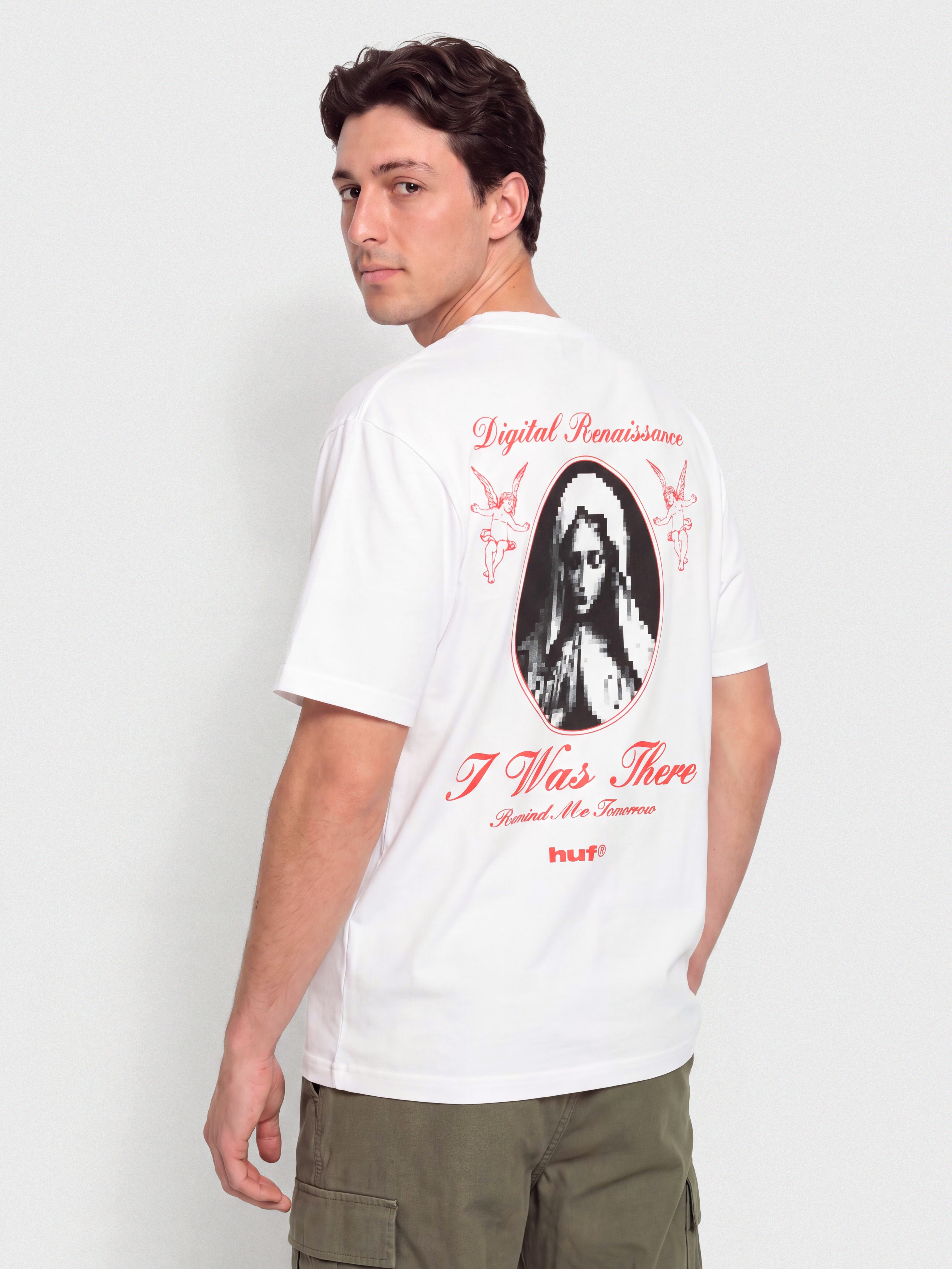 Футболка HUF Digital Renaissance (white)