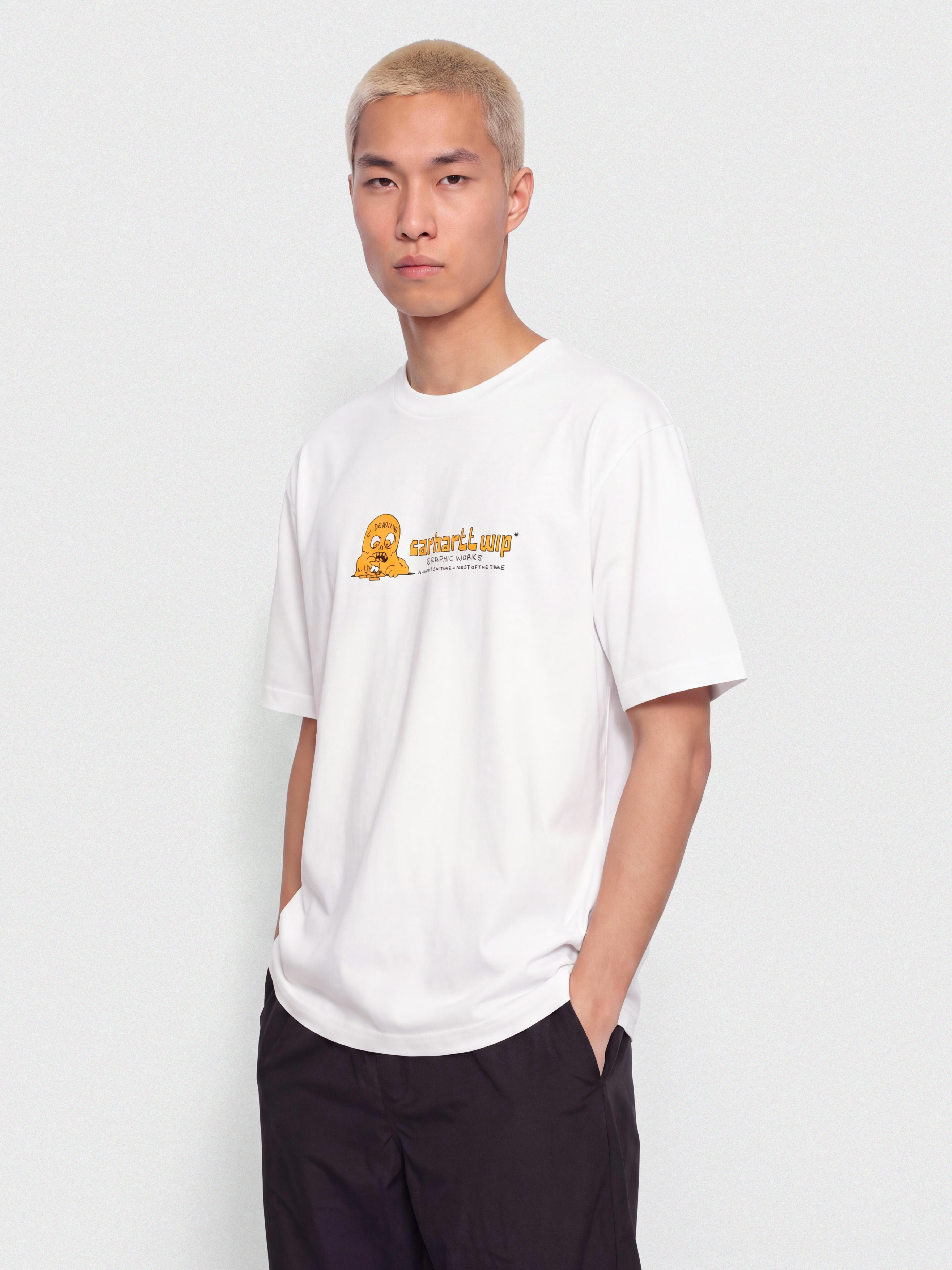 Футболка Carhartt WIP Deadline (white)