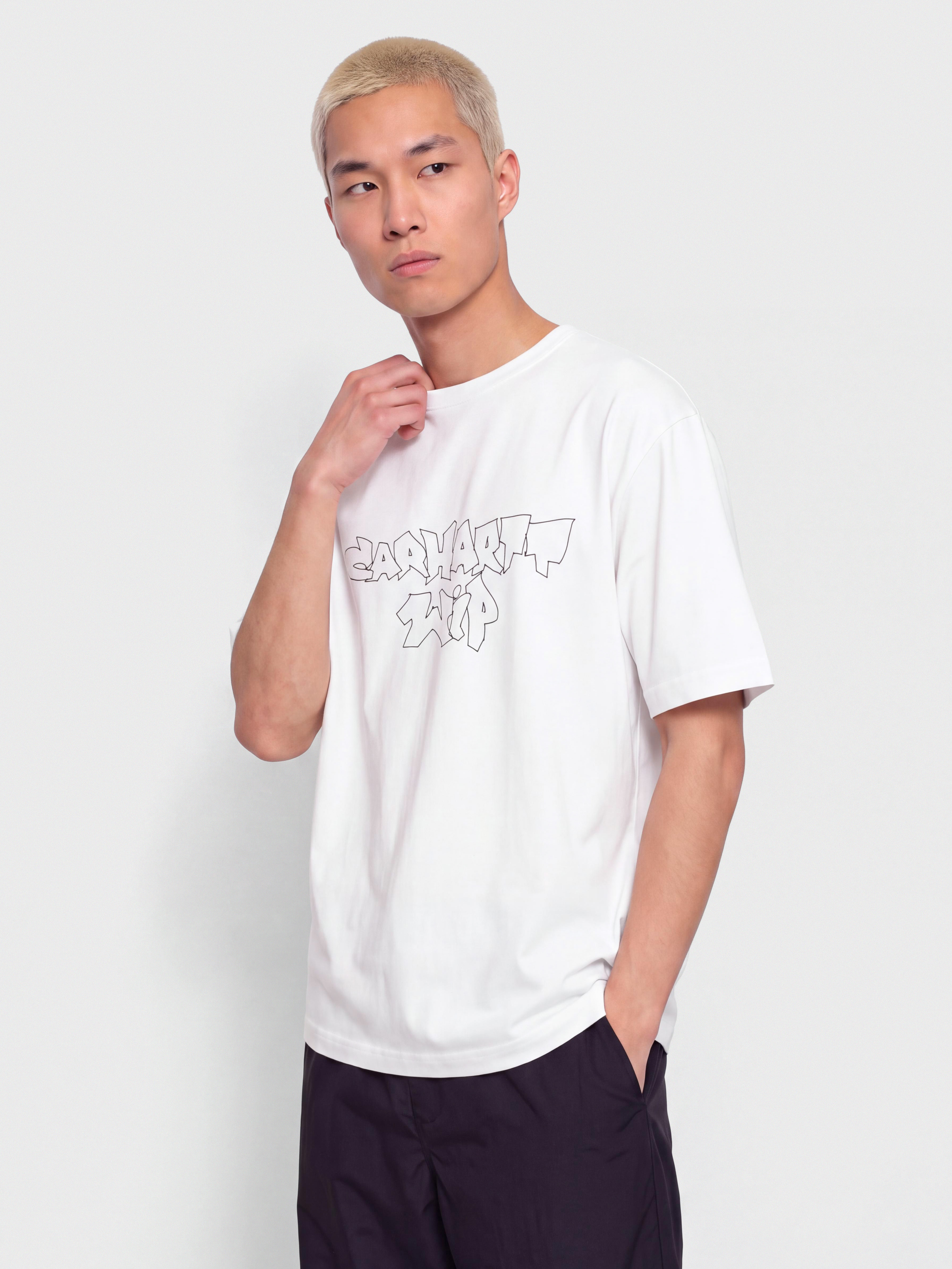 Футболка Carhartt WIP Blinkerfluid (white)