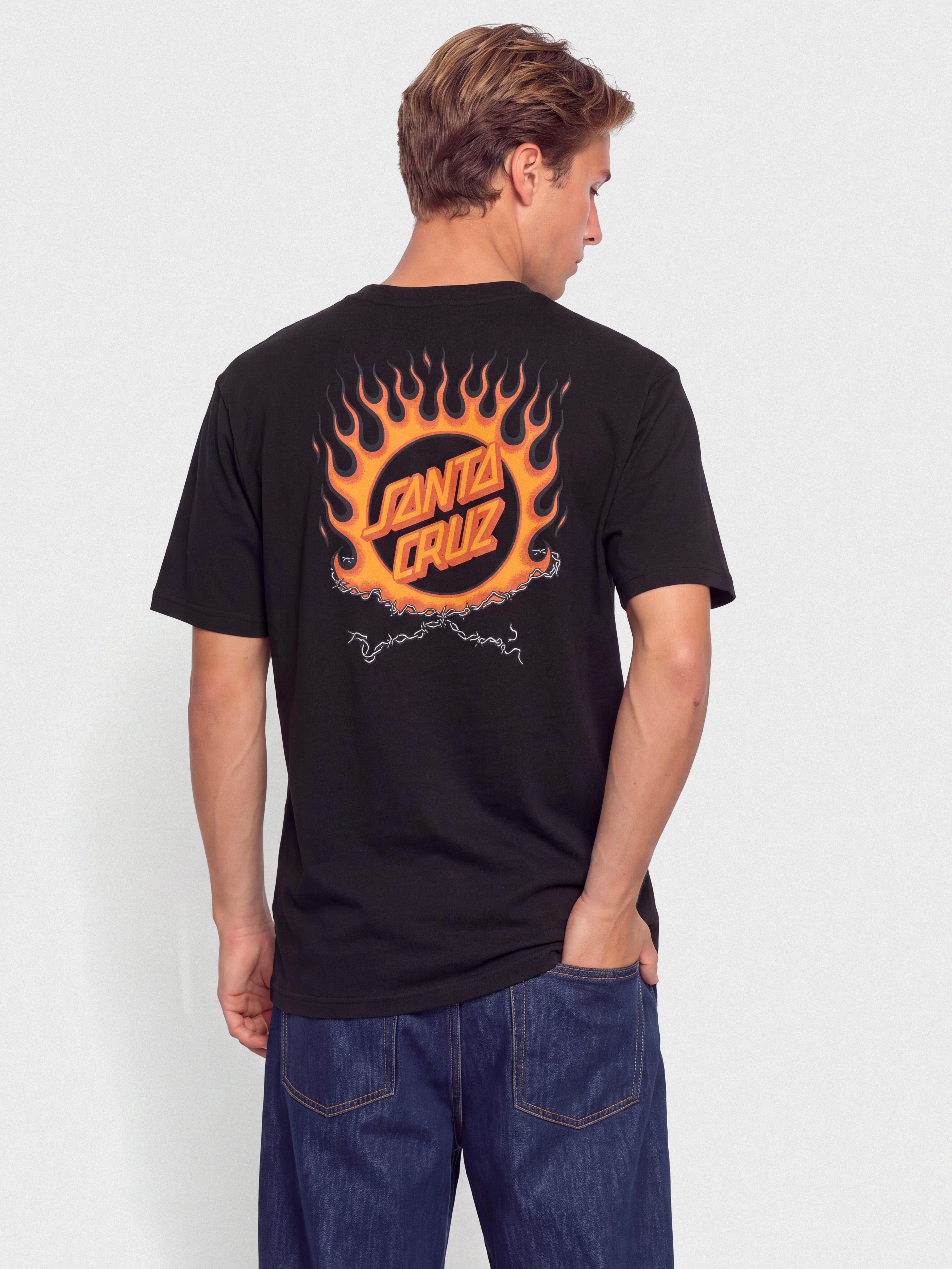 Футболка Santa Cruz Forging Dot (black)