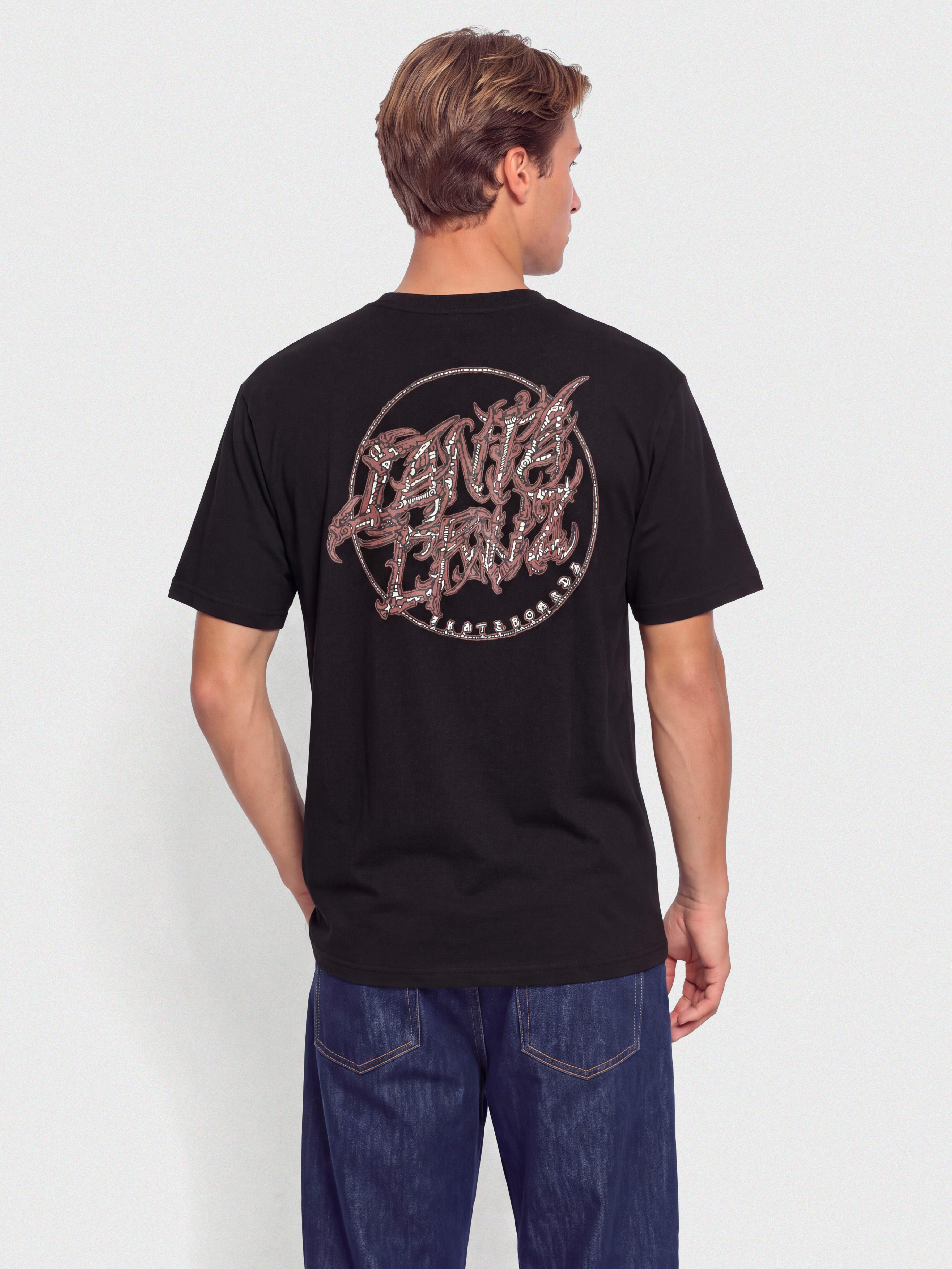 Футболка Santa Cruz Scourge Dot (black)