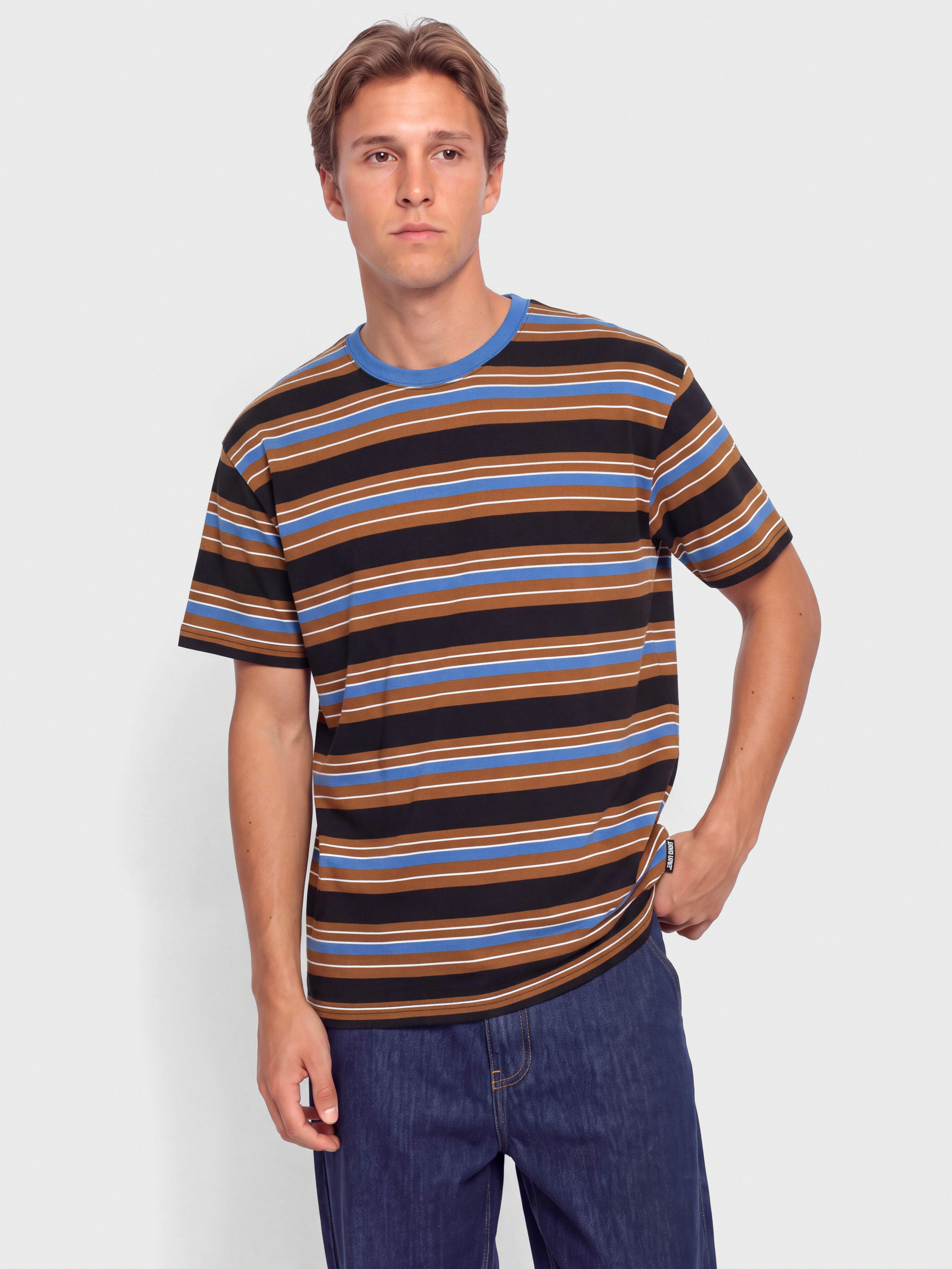 Футболка Santa Cruz Derby (sapphire stripe)