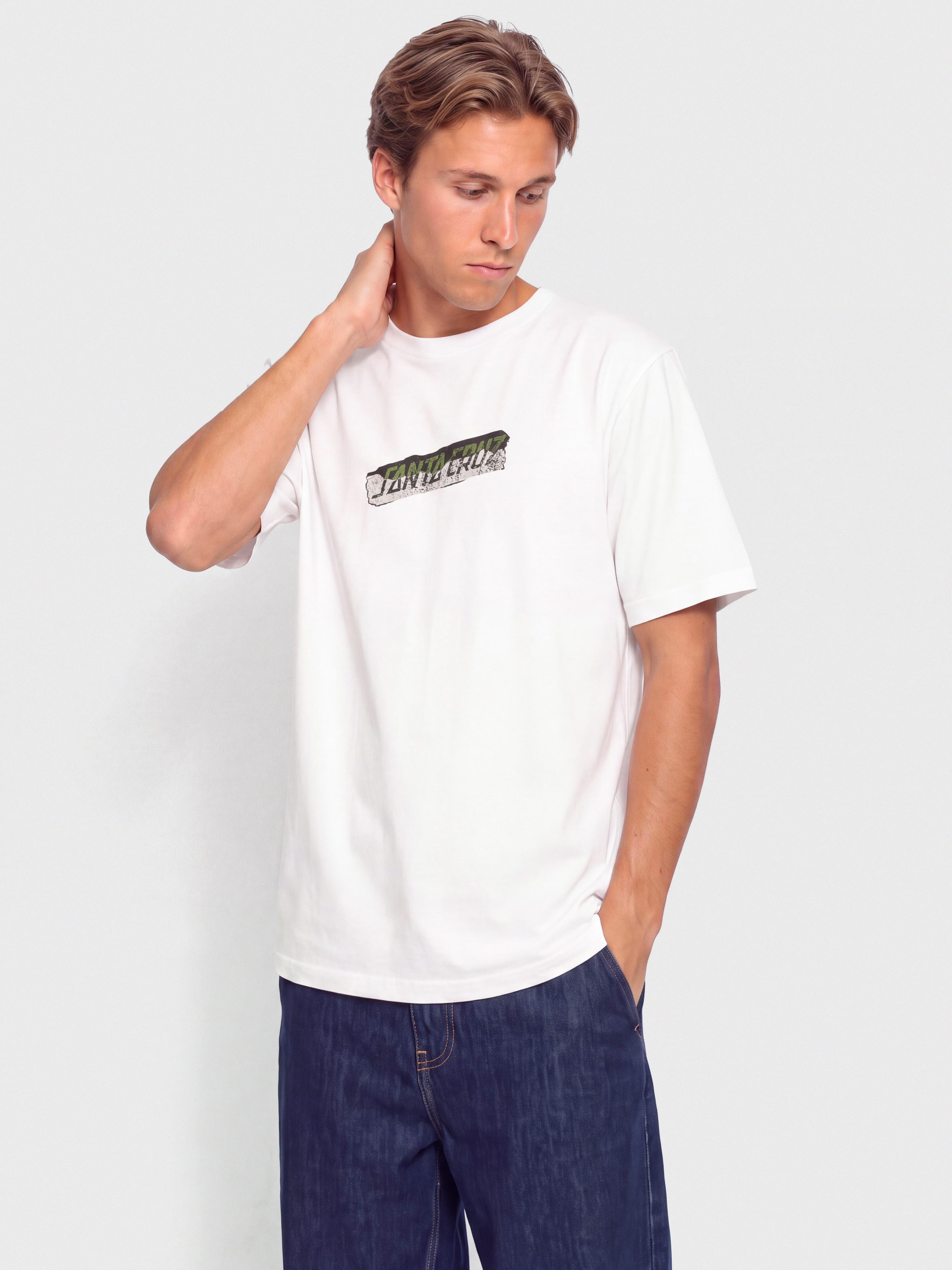 Футболка Santa Cruz Damaged Hand (white)