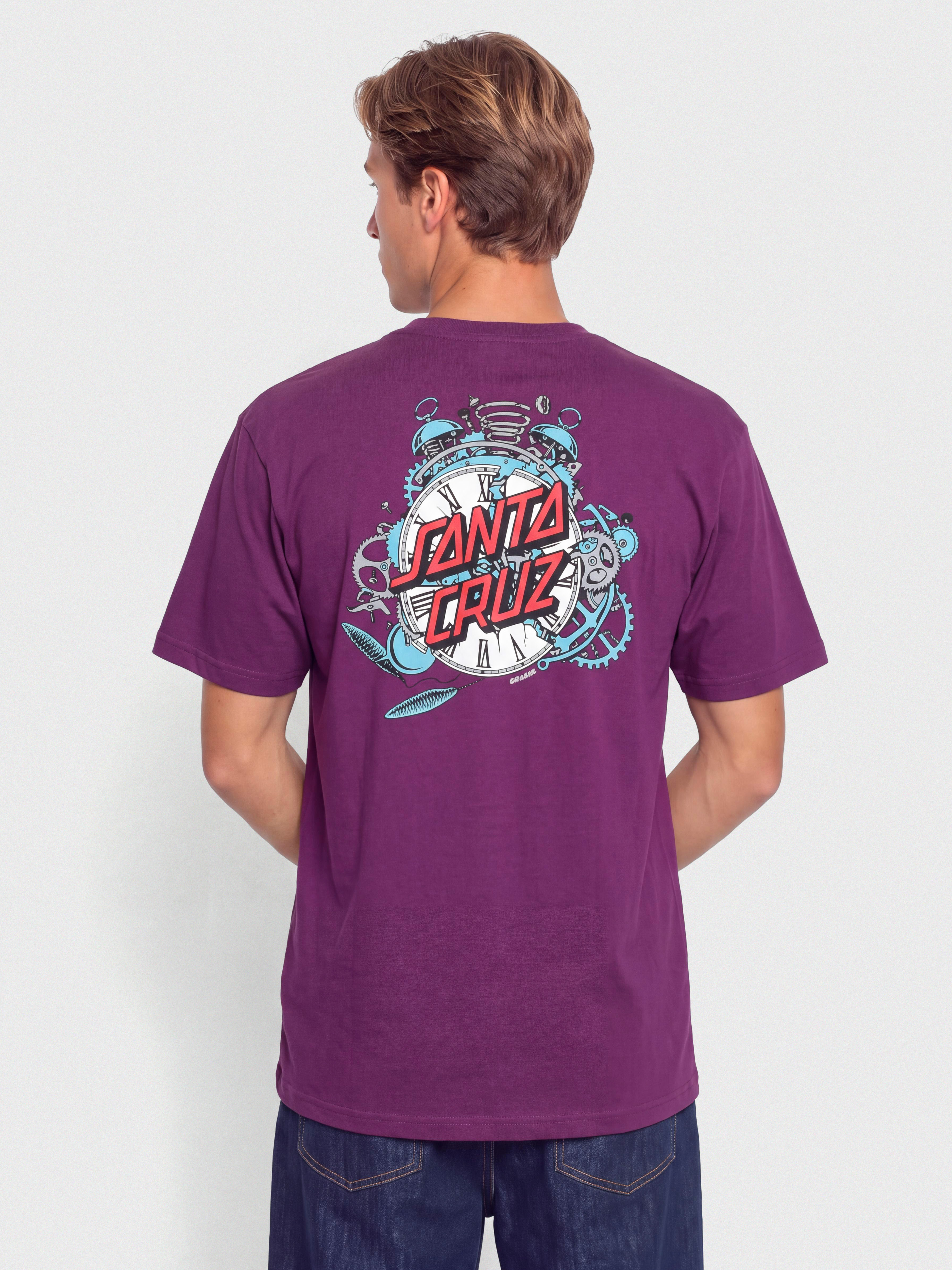 Футболка Santa Cruz Grabke Exploding Dot (fresh purple)