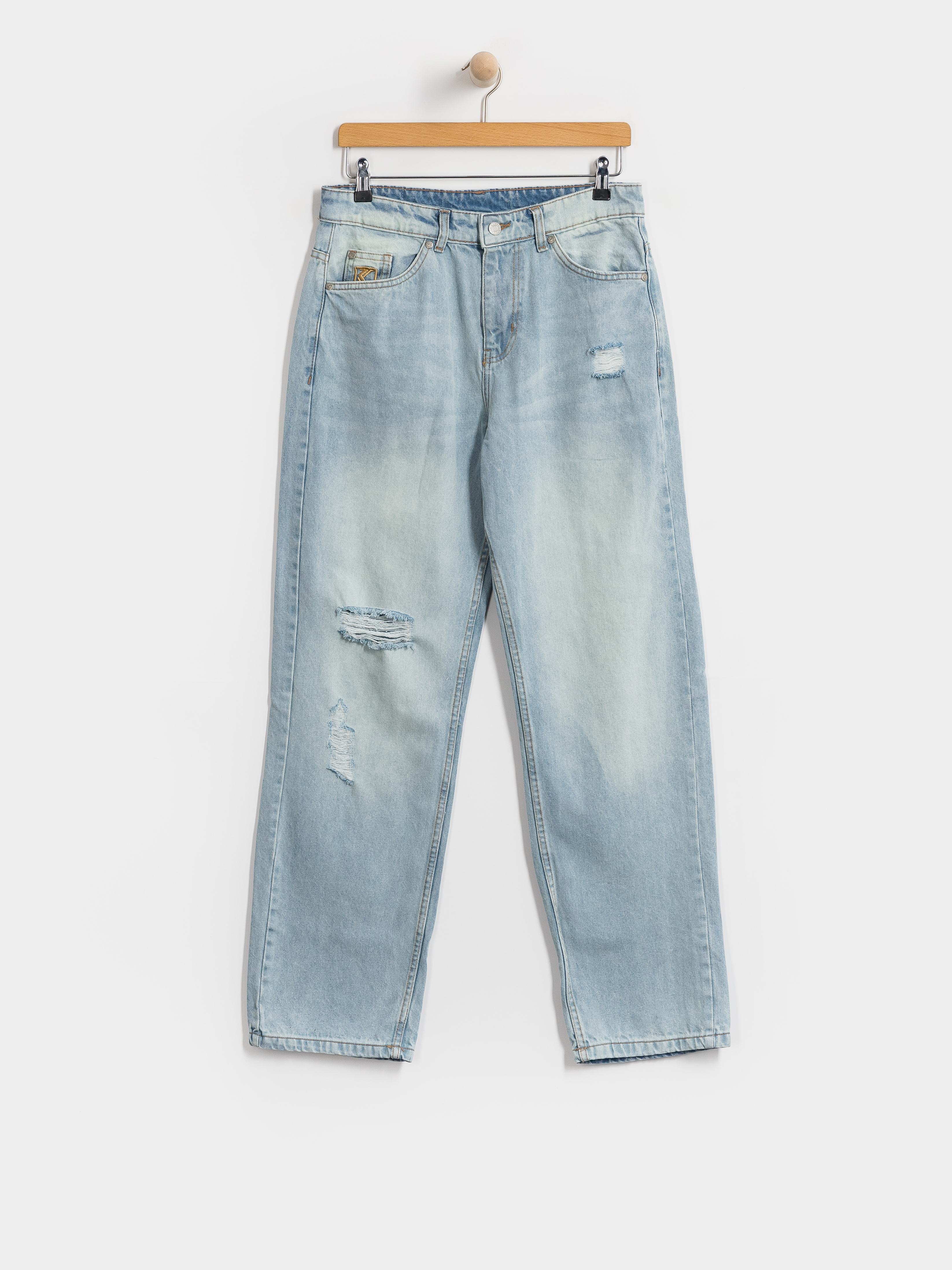 Штани Karl Kani OG Distressed Straight Leg