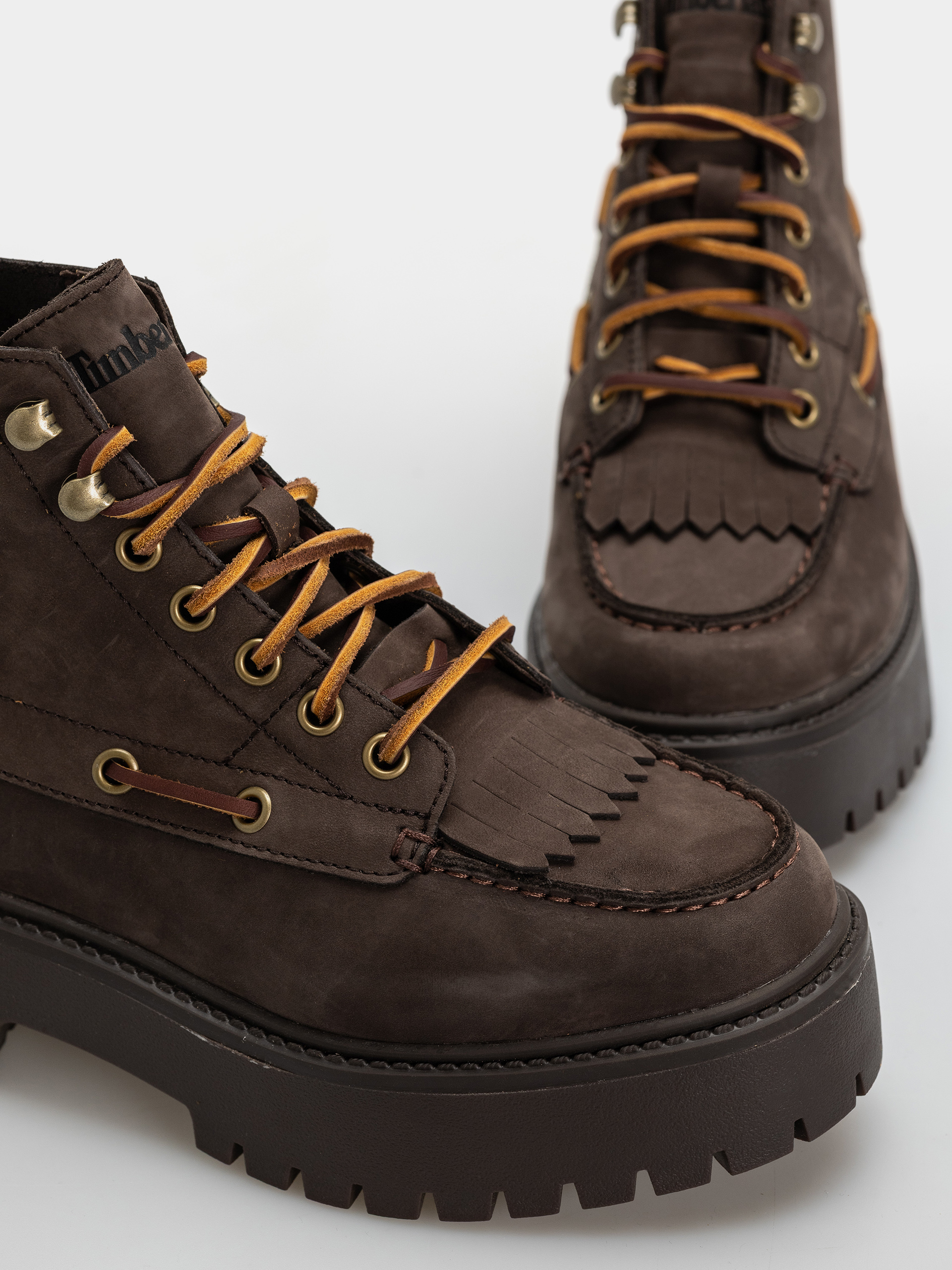 Зимове взуття Timberland Stone Street Mid Wmn (dark brown nubuck)