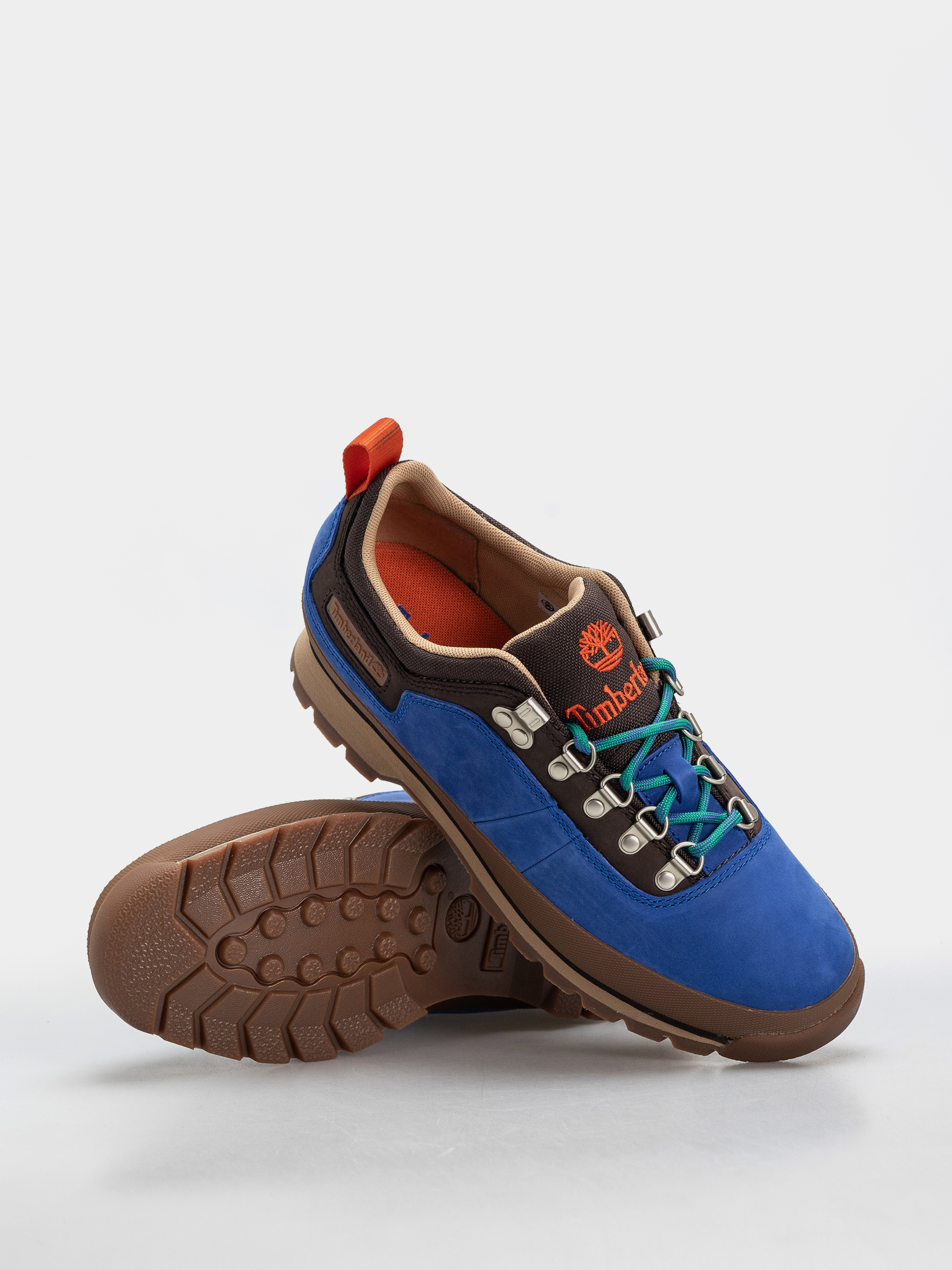 Зимове взуття Timberland Euro Hiker Low Lace (bright blue nubuck)