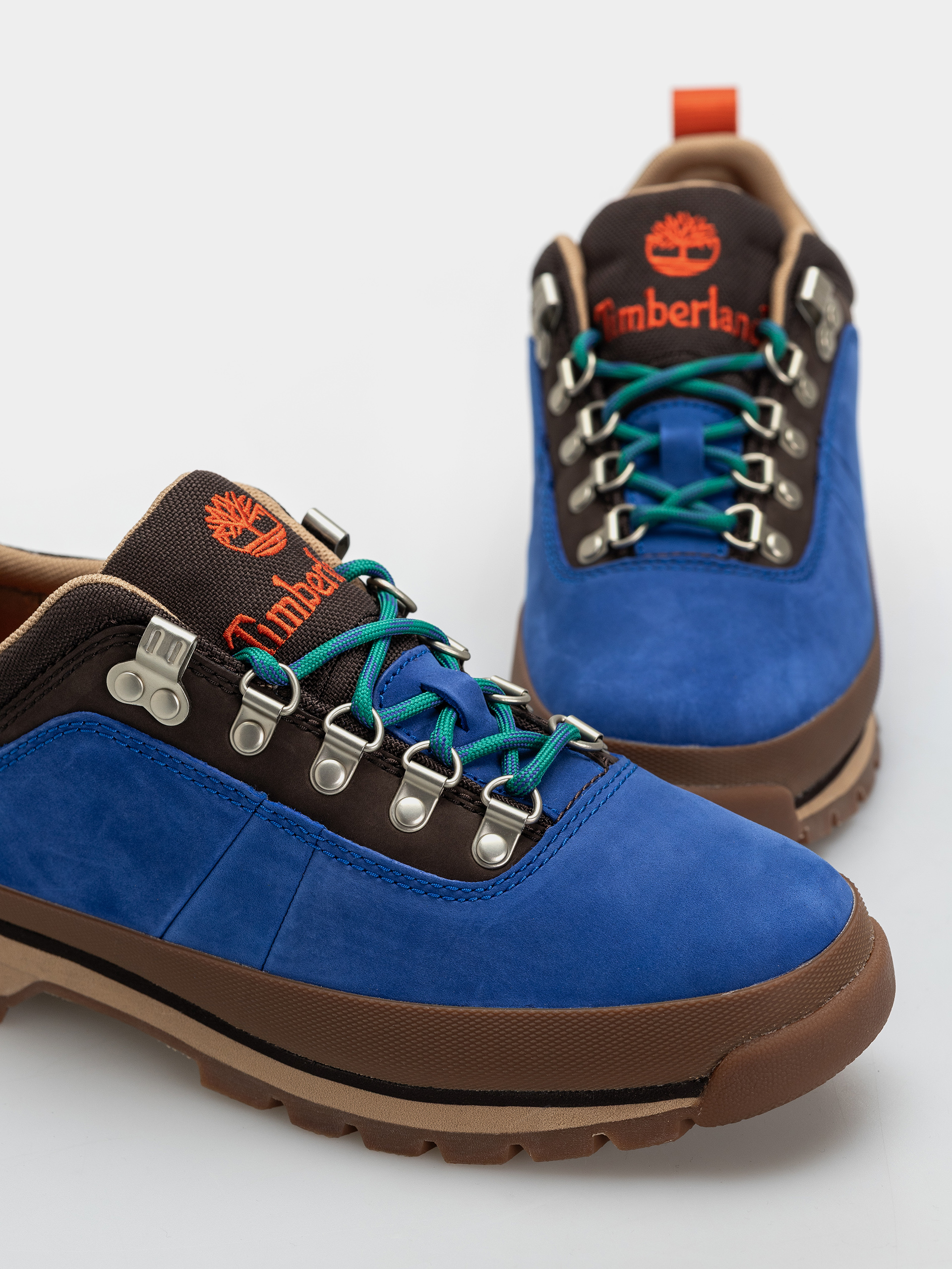 Зимове взуття Timberland Euro Hiker Low Lace (bright blue nubuck)