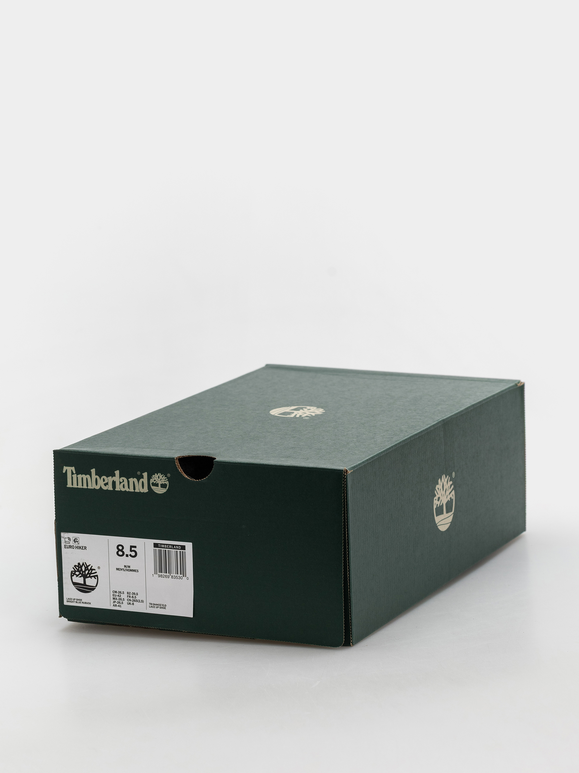 Зимове взуття Timberland Euro Hiker Low Lace (bright blue nubuck)