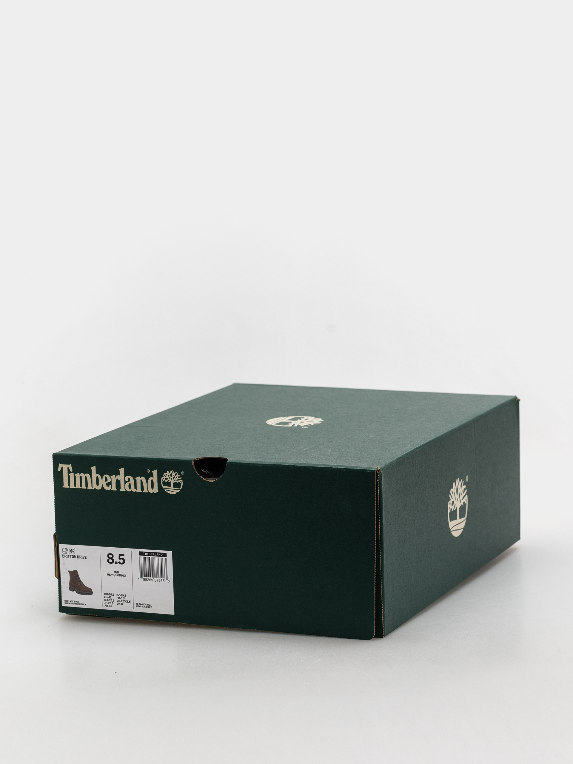 Зимове взуття Timberland Britton Drive Mid Lace (dark brown nubuck)