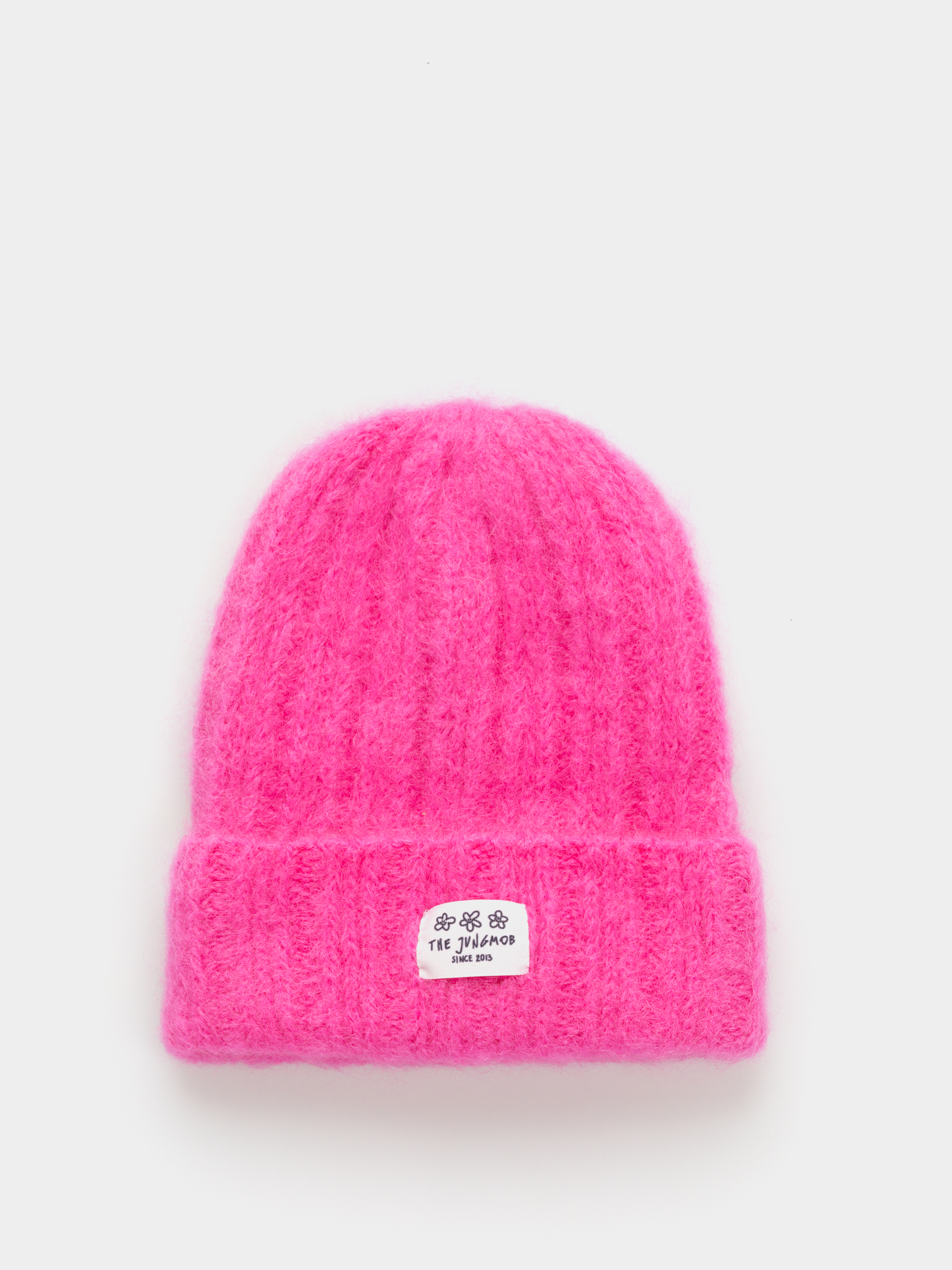 Шапка Jungmob Moher Fluffy (electric pink)